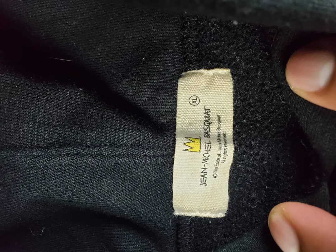Jean-Michel Basquiat ✅️Hoodie Jean Michel Basquiat Sugar Ray Robinson Size US L / EU 52-54 / 3 - 6 Thumbnail