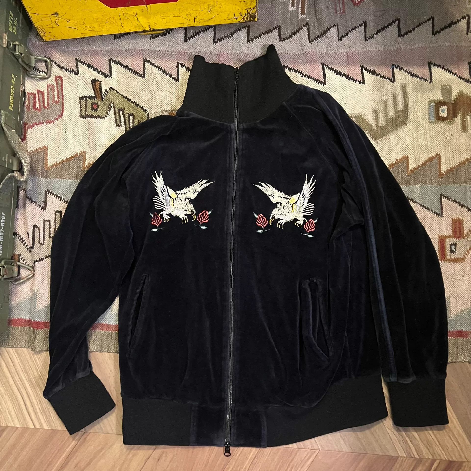 Tailor Toyo Yokosuka Embroidered Souvenir Jacket Size US M / EU 48-50 / 2 - 1 Thumbnail