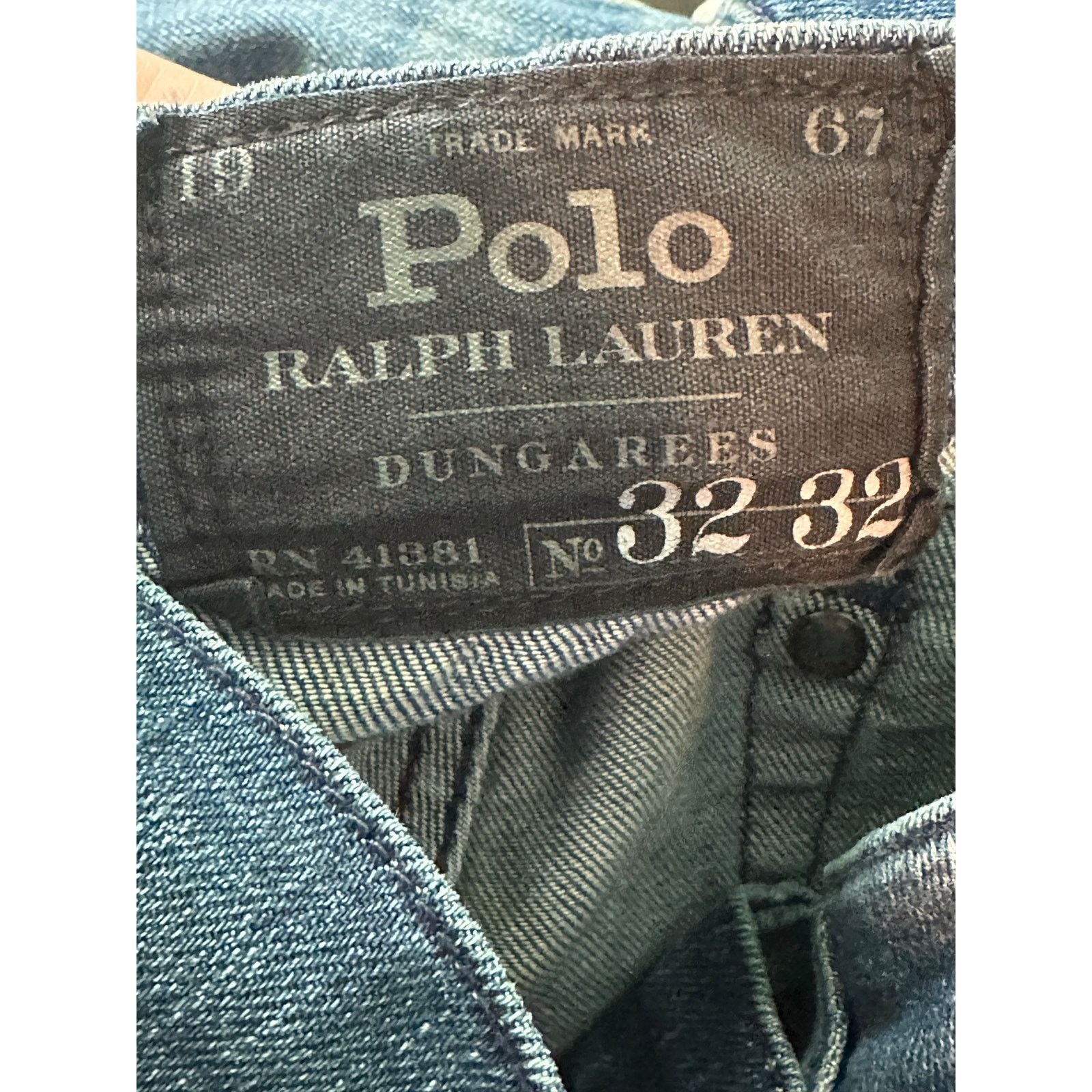Polo Ralph Lauren Polo Ralph Lauren Dungarees jeans size 32 Size US 32 / EU 48 - 3 Thumbnail