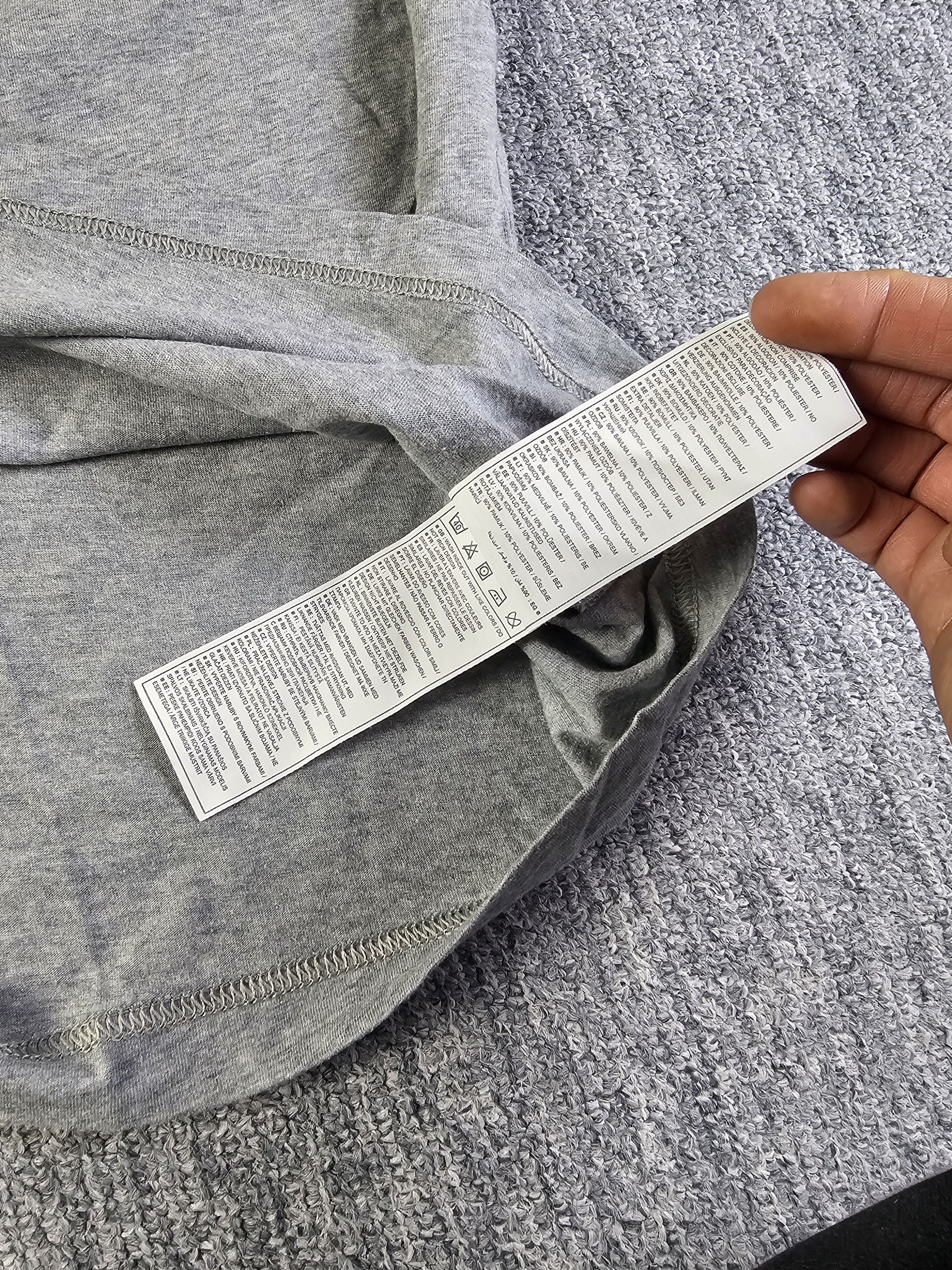 Nike Nike Juventus 2009/10 Serie A Graphic Logo Tee Gray Men M Size US M / EU 48-50 / 2 - 8 Thumbnail