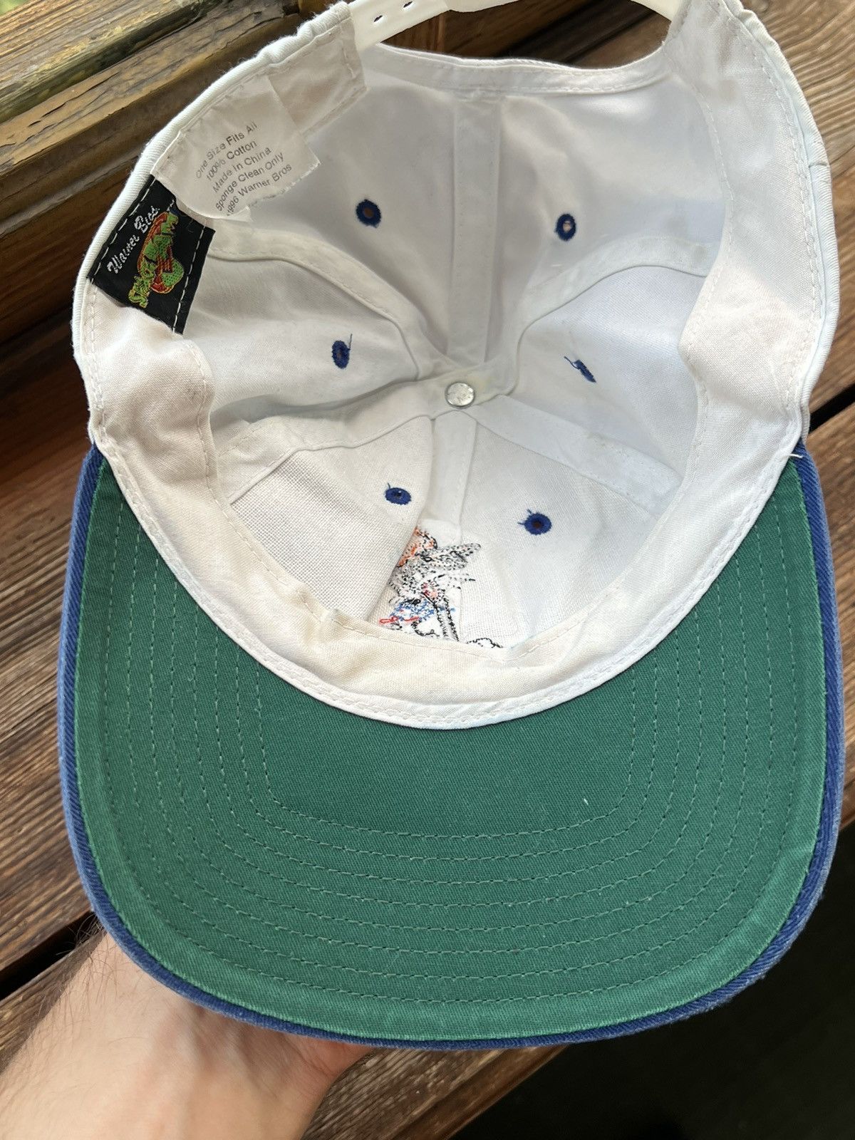 Jordan Brand Hat Space Jam Vintage 1996s Streetwear Cap Size ONE SIZE - 12 Thumbnail