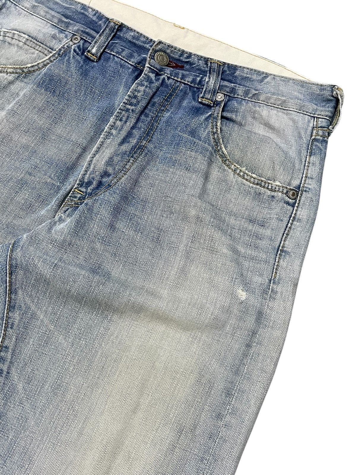 Blue Blue Japan Blue Blue Japan Light Indigo Wash Faded Jeans Size US 30 / EU 46 - 7 Thumbnail