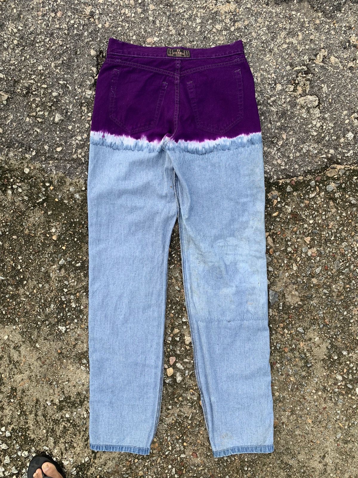 Fendi FENDI TIE DYE DENIM JEANS Size 29" - 15 Thumbnail