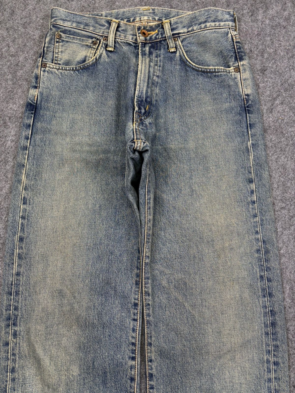 Edwin 💥Wide Selvedge💥Vintage Edwin 505X Medium Wash Denim F843 Size US 28 / EU 44 - 3 Thumbnail