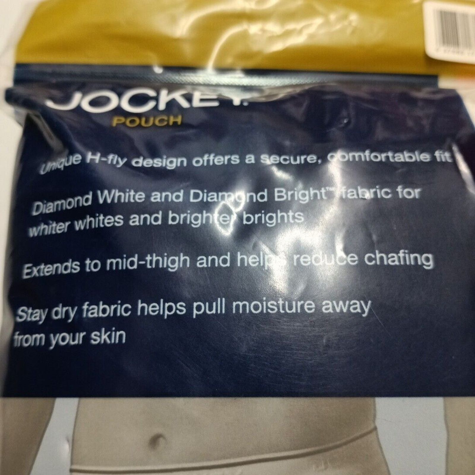 Jockey Jockey Mens Pouch 2 Midway Briefs H Fly Sz 2XL Classic Black Size 44 - 4 Thumbnail