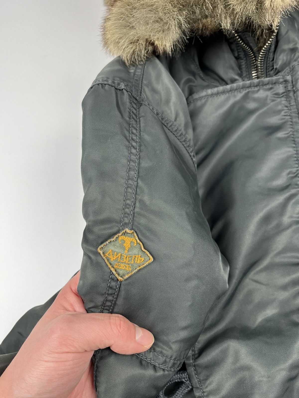 DIESEL Vintage flight jacket thrashed faded bomber MA-1 y2k