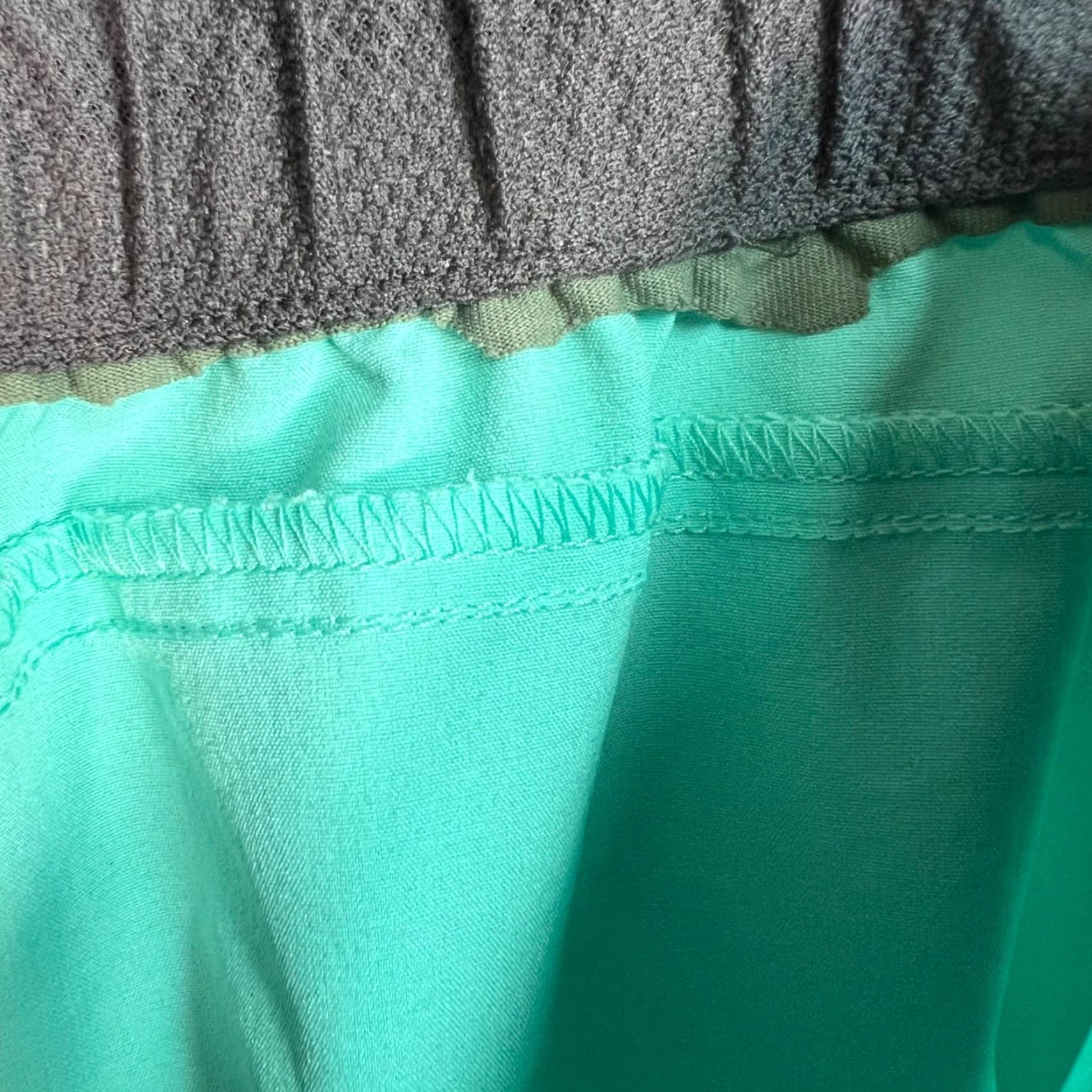 Patagonia VINTAGE Patagonia Skirt Womens Medium Turquoise Elastic Waist Pockets Athletic Short Read READ Size 32" / US 10 / IT 46 - 6 Thumbnail