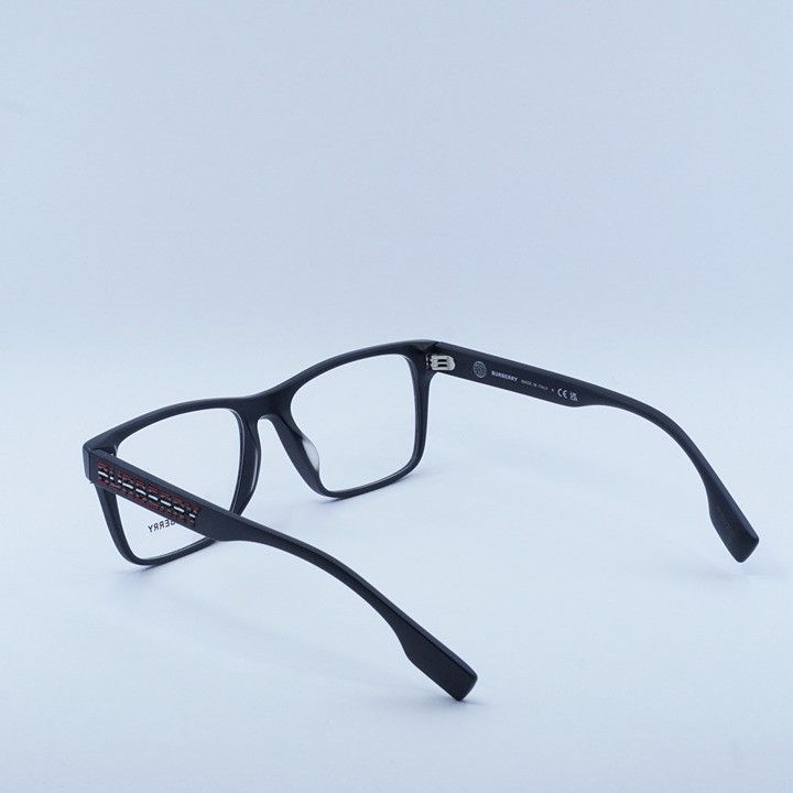 Burberry Burberry BE2393D 3464 Men Eyeglasses Matte Black 55mm Size ONE SIZE - 4 Thumbnail