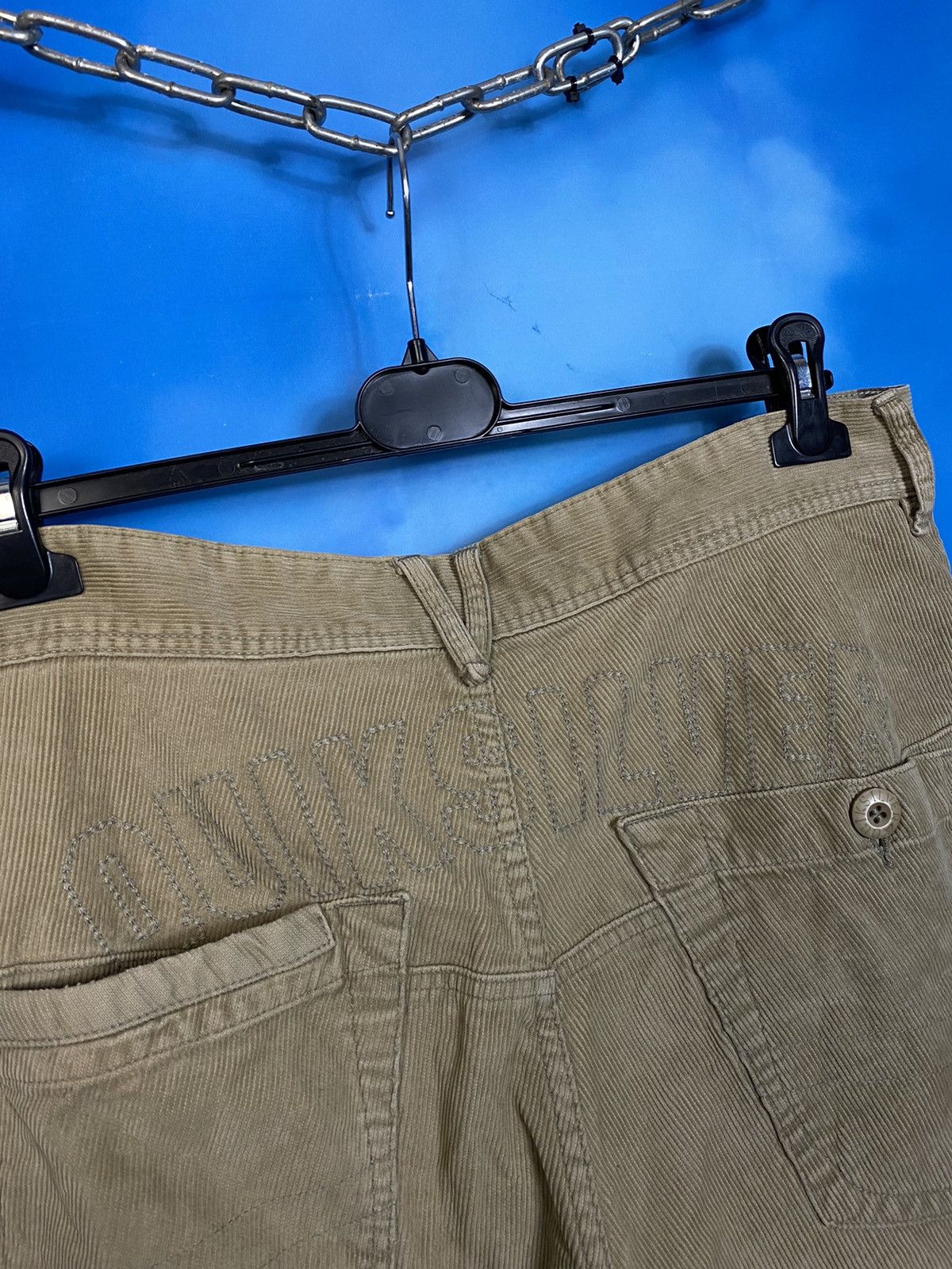 Quiksilver × Vintage Quicksilver rap bunny vintage shorts big logo velour Size US 33 - 3 Thumbnail