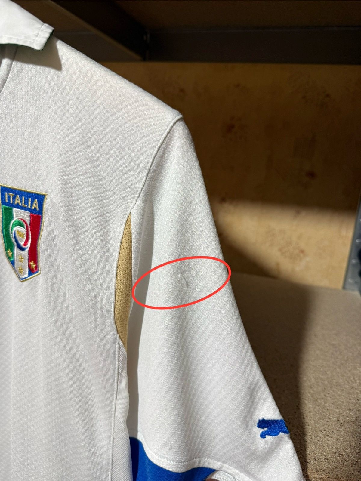 Puma × Vintage Vintage Puma Italy 2010 Away Football Soccer Jersey Size US M / EU 48-50 / 2 - 12 Thumbnail