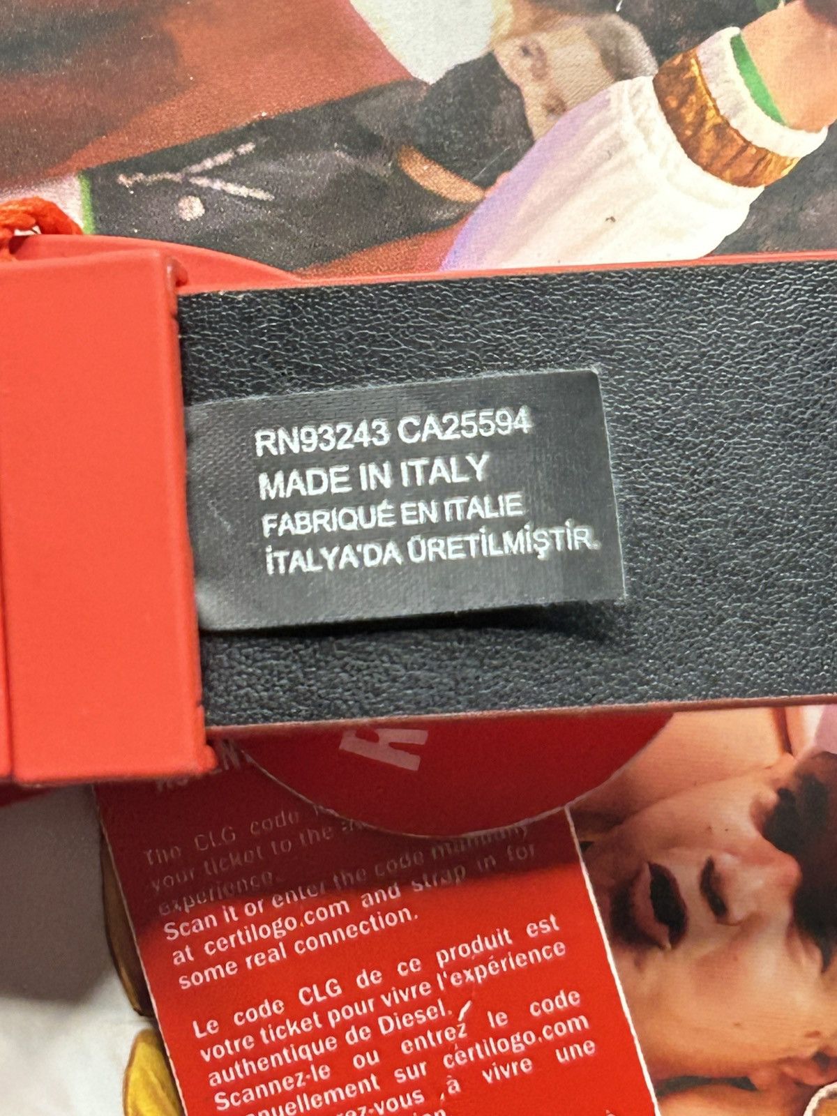 Diesel Small red reversible diesel belt Size ONE SIZE - 4 Thumbnail
