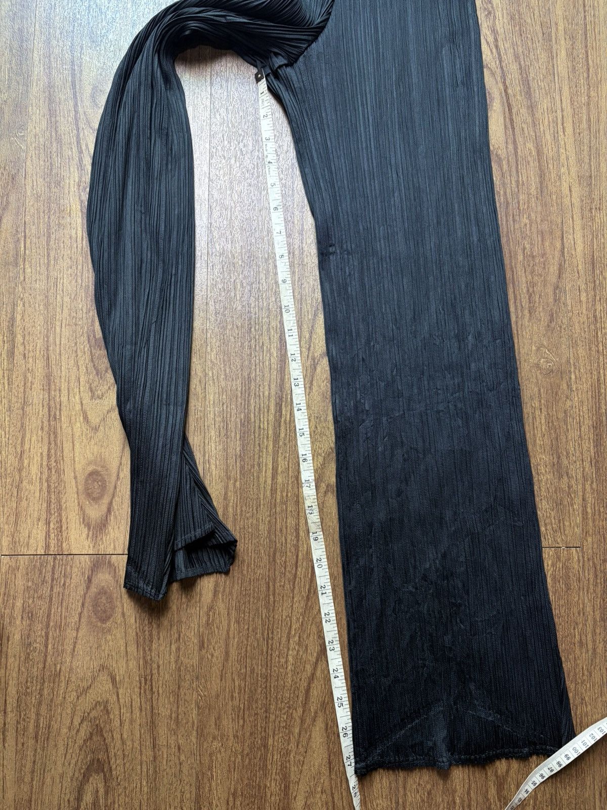 Issey Miyake FREE TAX! Issey Miyake Pleats Please Straight Leg Trousers Size US 31 - 11 Thumbnail