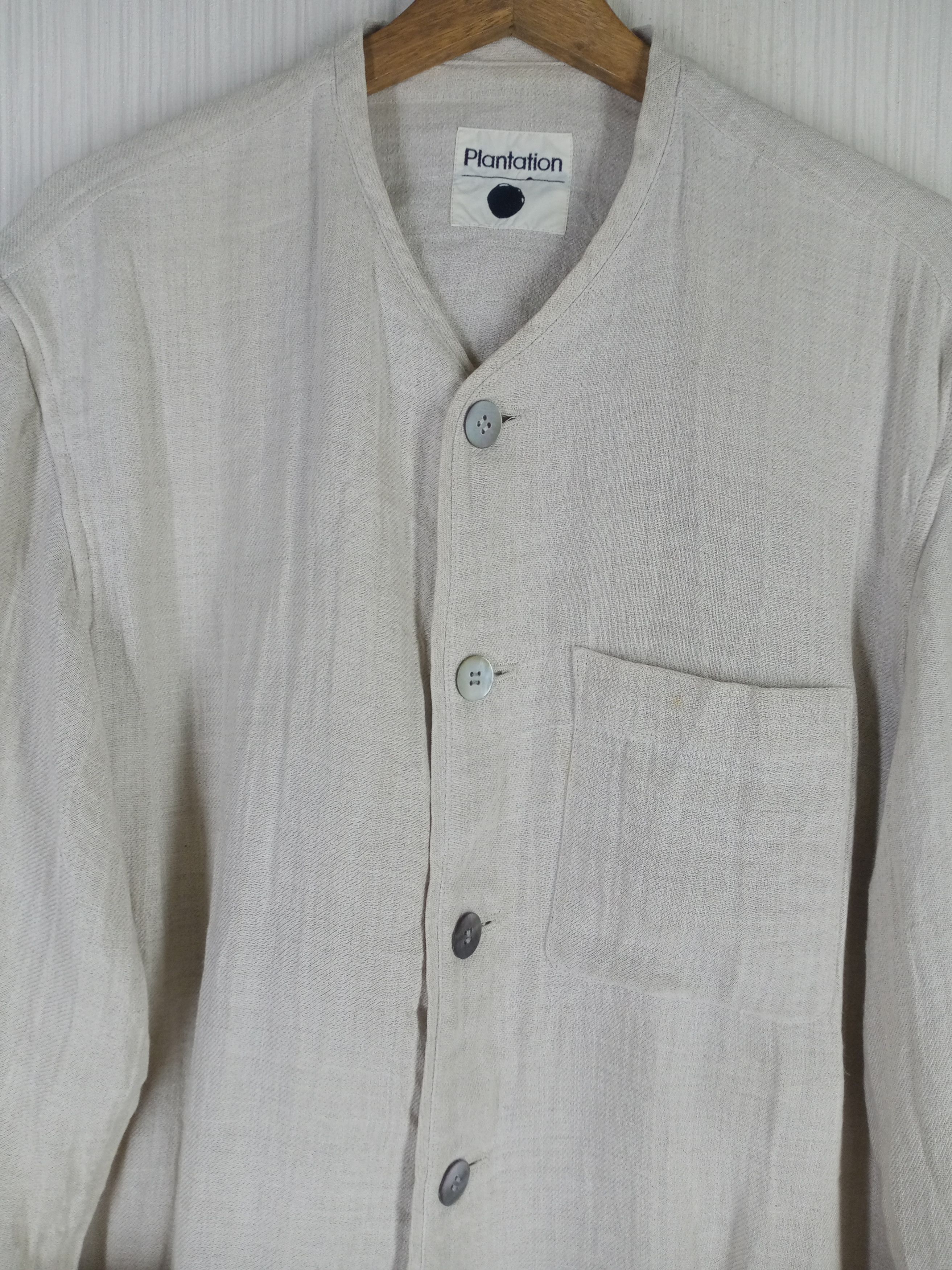 Issey Miyake Vintage 80s Issey Miyake Plantation Collar Roger Jacket Size US M / EU 48-50 / 2 - 7 Thumbnail