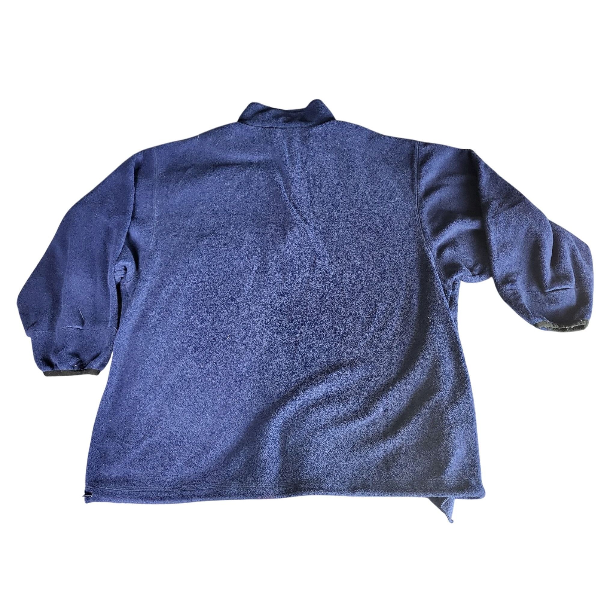Adidas Vintage Adidas Half Zip Fleece Men Sz XL 90s Blue Orange Cen Size US XL / EU 56 / 4 - 8 Thumbnail