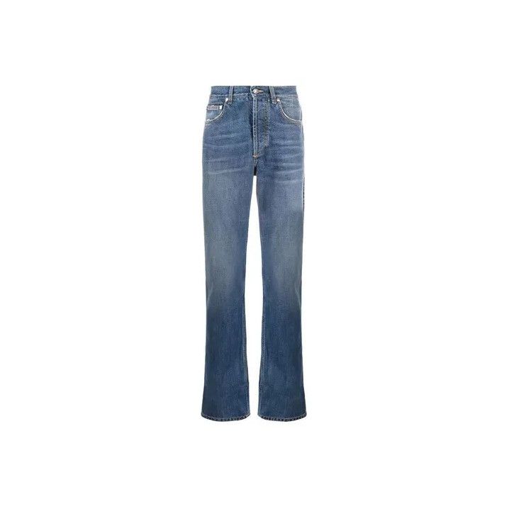 Givenchy Givenchy Men's Stone-Washed Straight-Leg Jeans Size US 29 - 1 Thumbnail