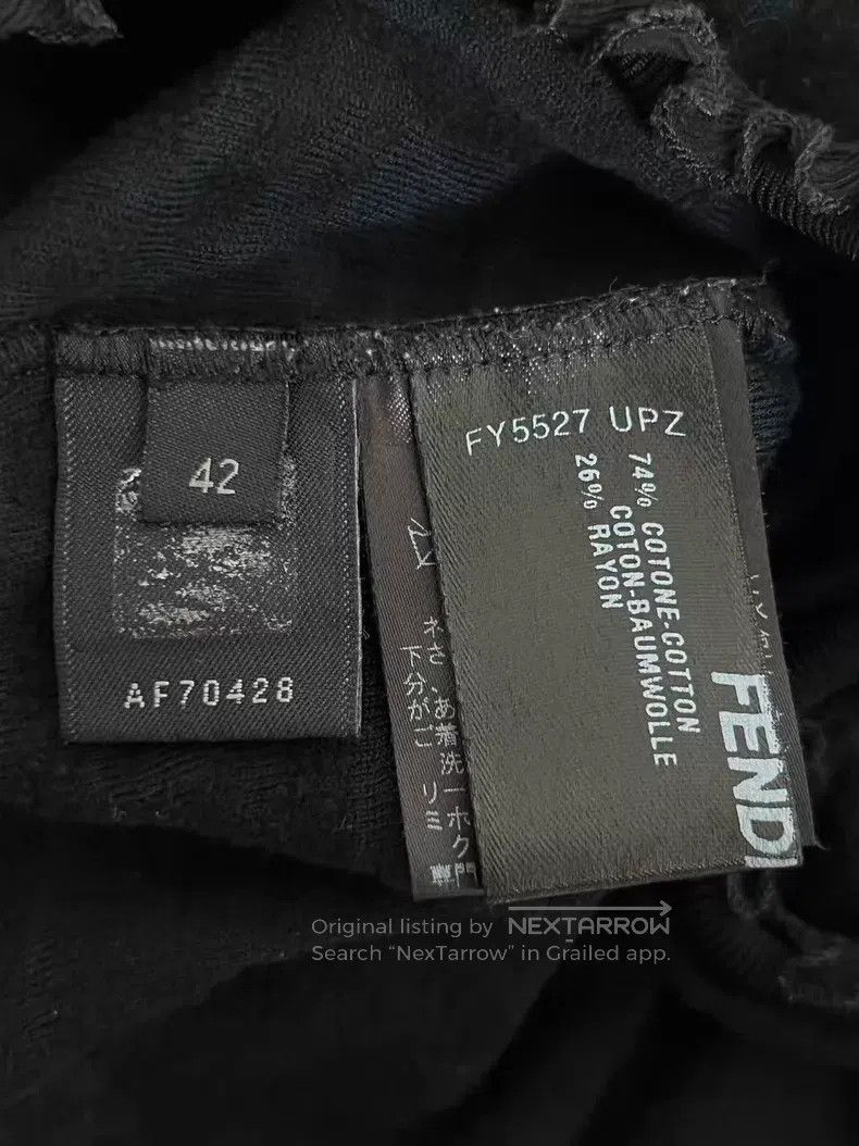 Fendi Fendi Black Double F Printed Vest Size S / US 4 / IT 40 - 4 Thumbnail