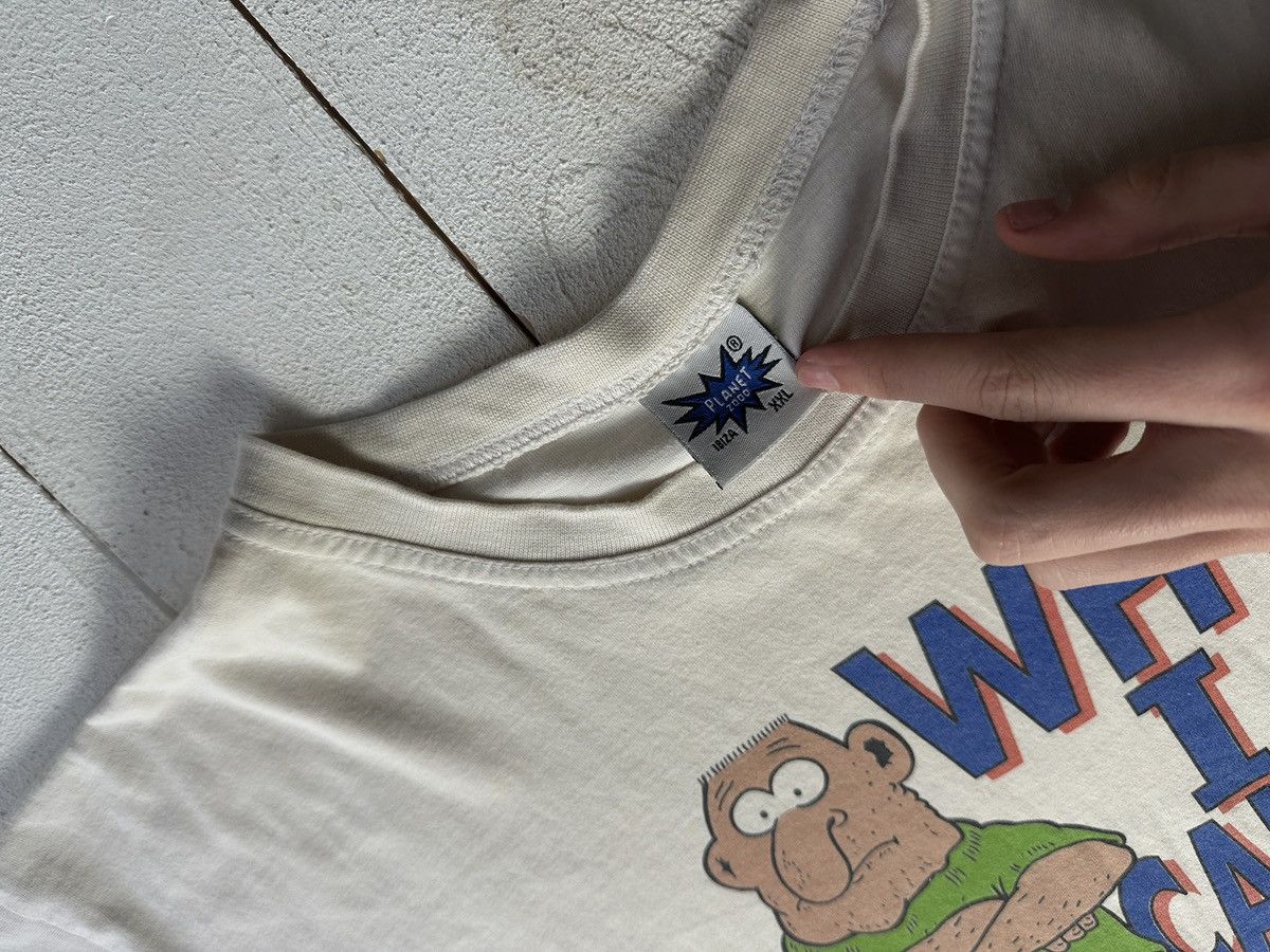 Vintage HUMOR 🚨 WHY I CAN’T WEAR SHORTS BIG LOGO BOXY VNTG TEE Size US L / EU 52-54 / 3 - 5 Thumbnail