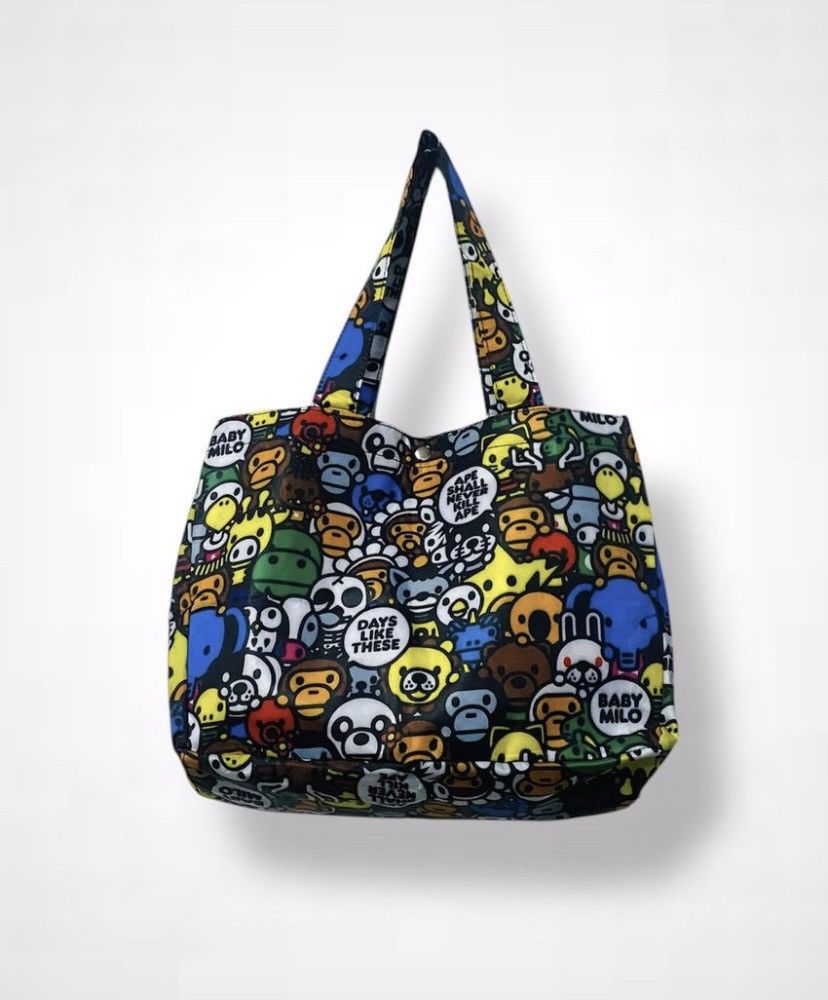 Bape 🔥🔥 Baby Milo by A Bathing Ape Magazine Tote Bag Size ONE SIZE - 3 Thumbnail