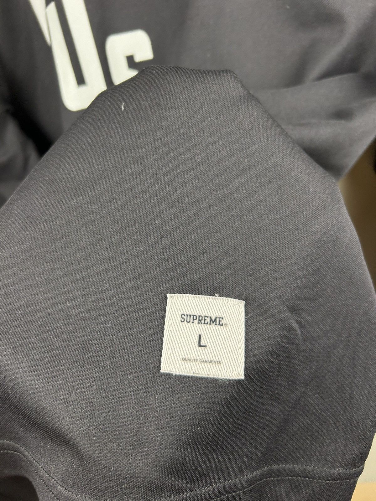 Supreme Supreme Business Hockey Jersey Black Long Sleeve Size US L / EU 52-54 / 3 - 7 Thumbnail