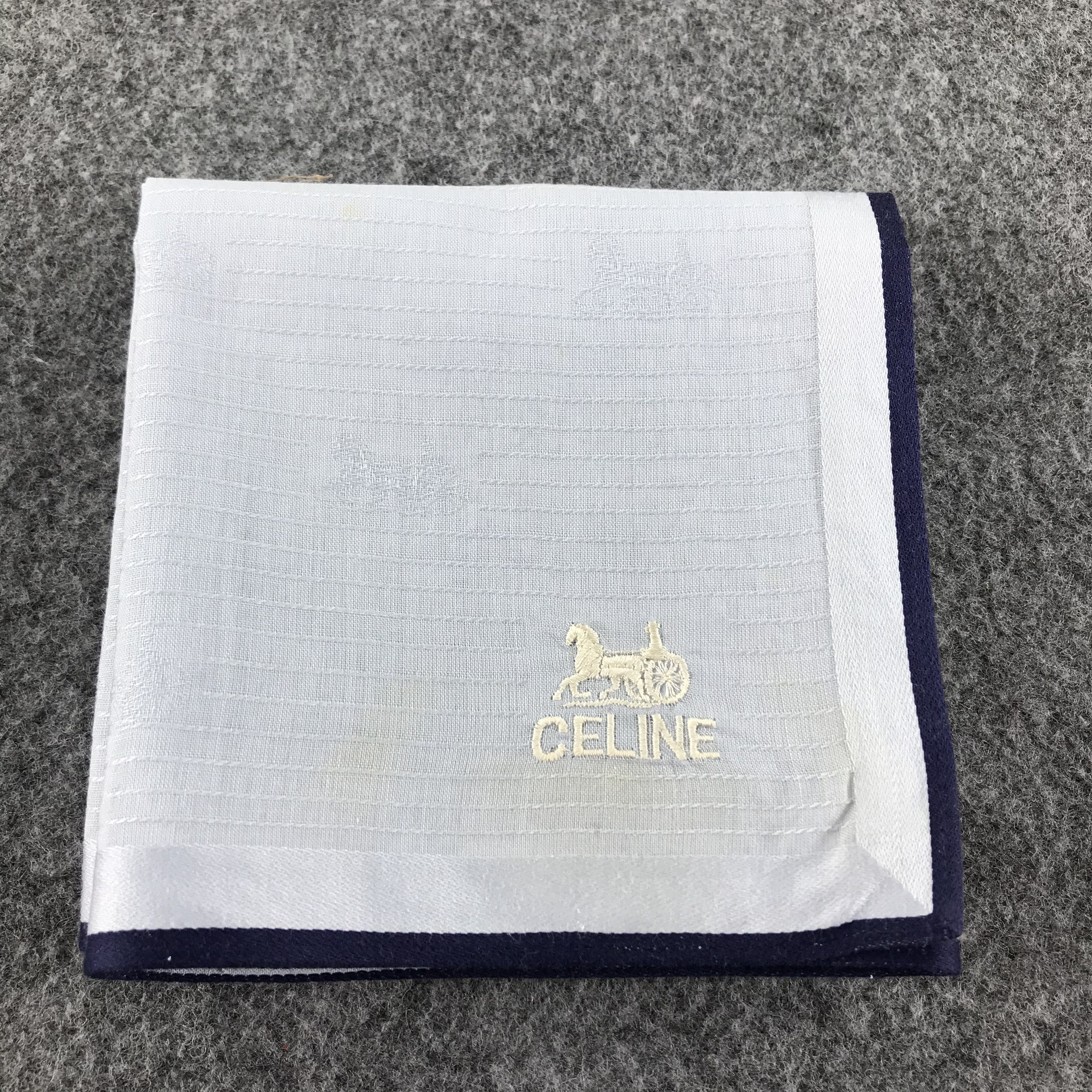 Celine Celine Handkerchief Neckerchief Bandana H113 Size ONE SIZE - 8 Thumbnail