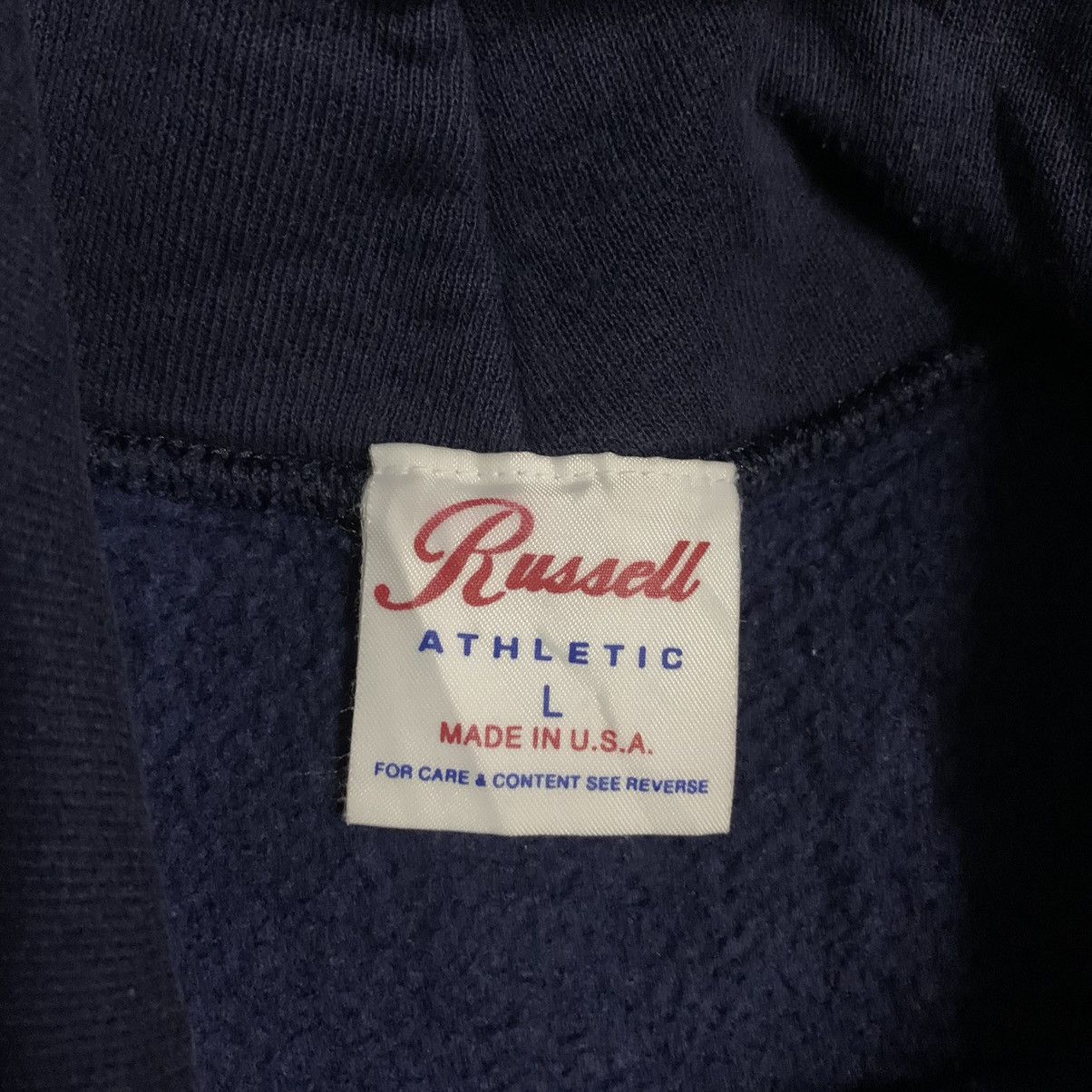 Russell Athletic Vintage Russell Athletic Pullover Hoodie Size US L / EU 52-54 / 3 - 2 Thumbnail