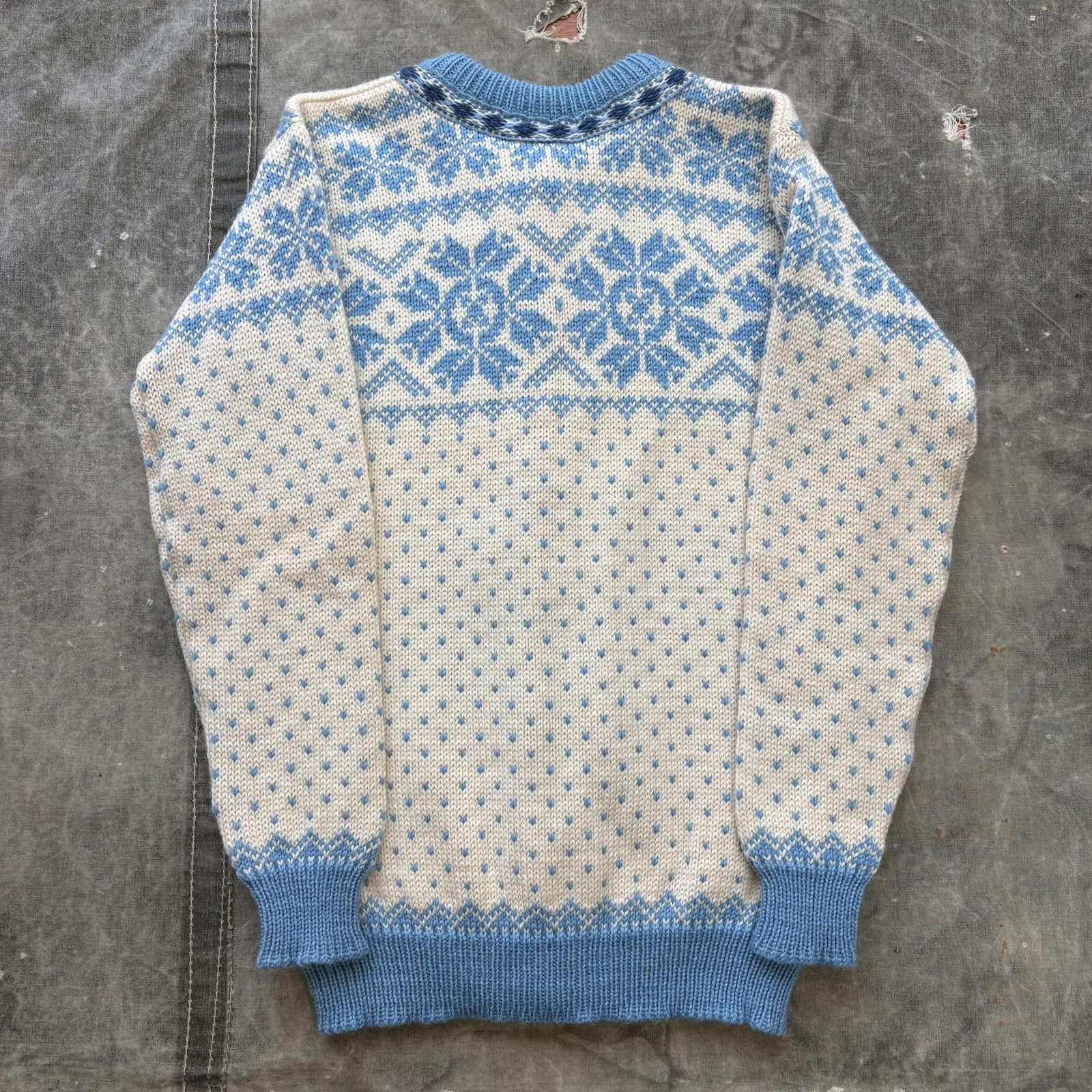 Dale Of Norway Vintage 70s Dale of Norway Wool Fair Isle Sweater Cardigan Size S / US 4 / IT 40 - 5 Thumbnail