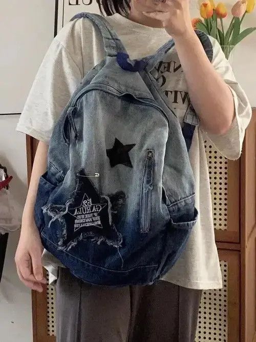 Other Vintage Casual Backpack Unisex School Size ONE SIZE - 1 Thumbnail