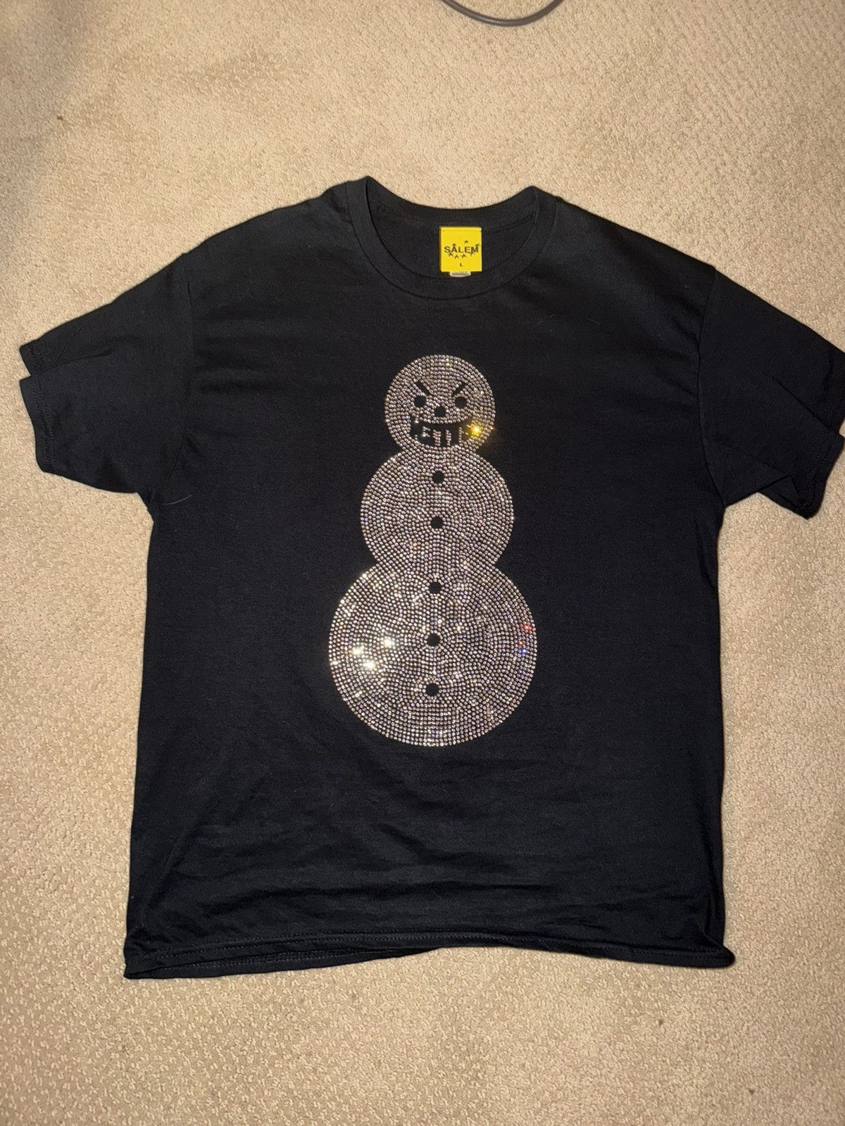S4LEM S4Lem rhinestone snowman shirt Size US L / EU 52-54 / 3 - 1 Thumbnail