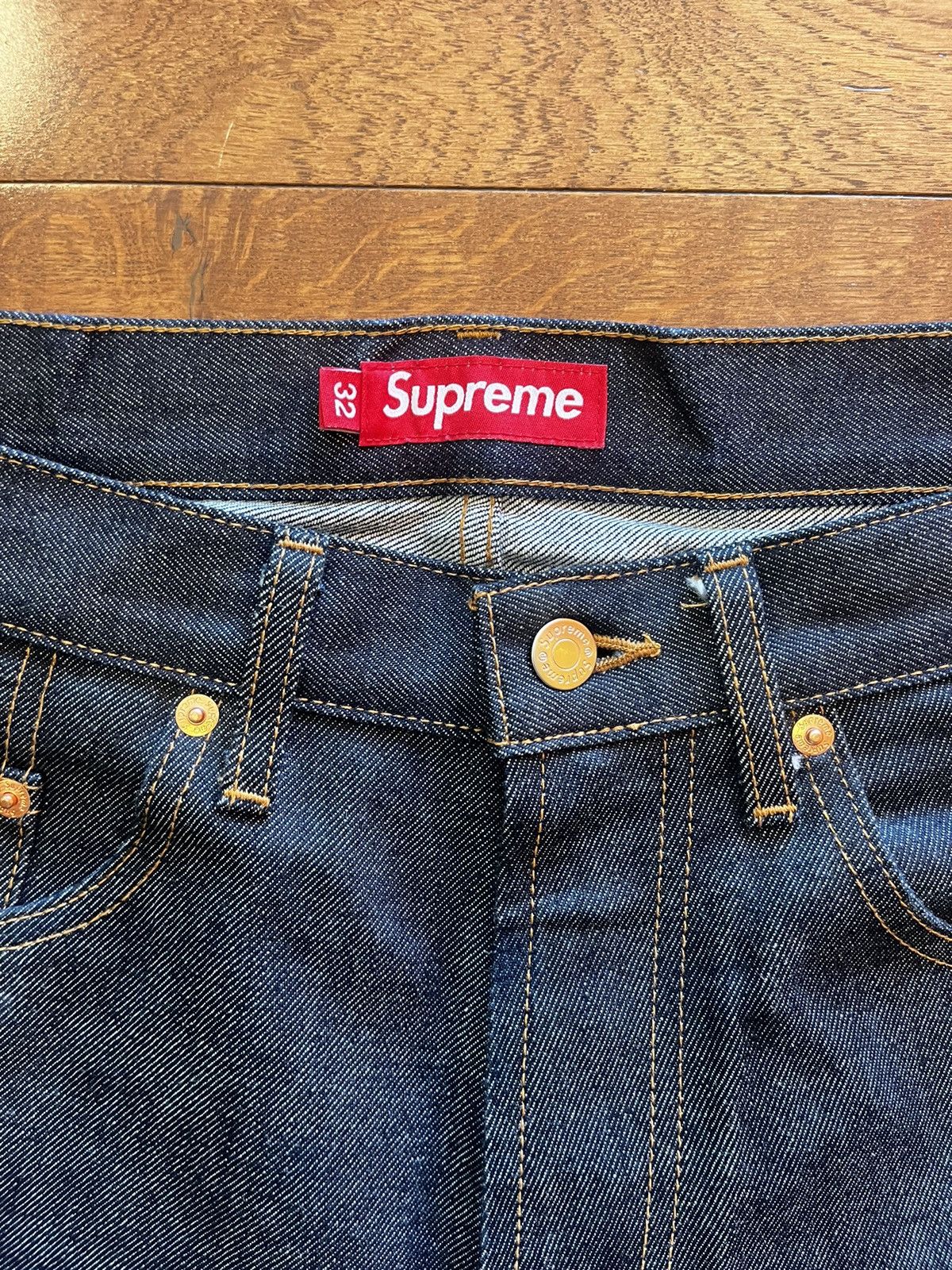 Supreme Supreme Rigid Baggy Denim Short Size US 32 / EU 48 - 4 Thumbnail