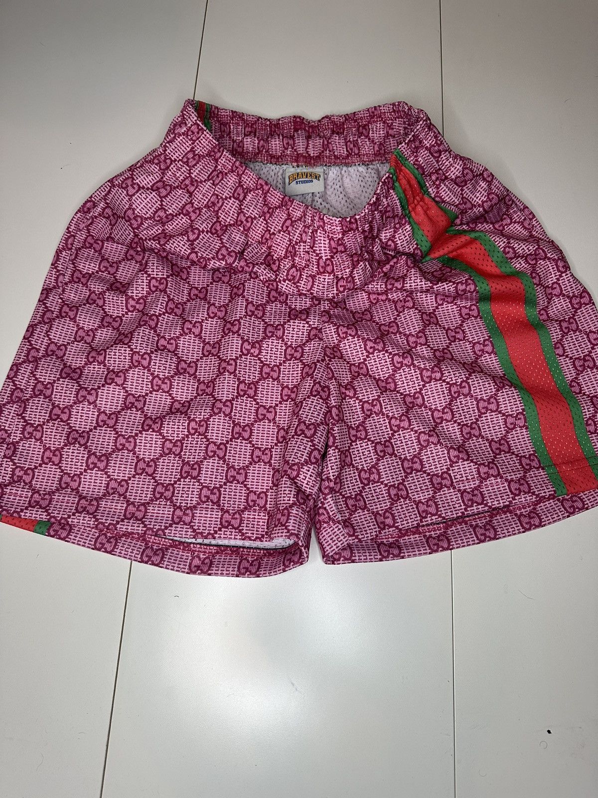 Bravest Studios selling Pink GG Shorts Large