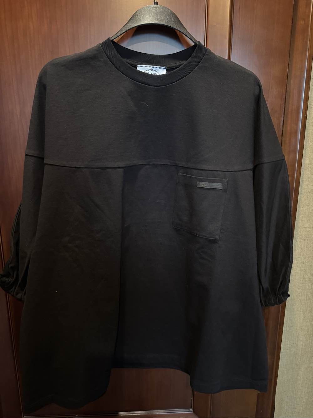 Prada Prada Black Logo Pocket T-Shirt Size M Size M / US 6-8 / IT 42-44 - 1 Thumbnail