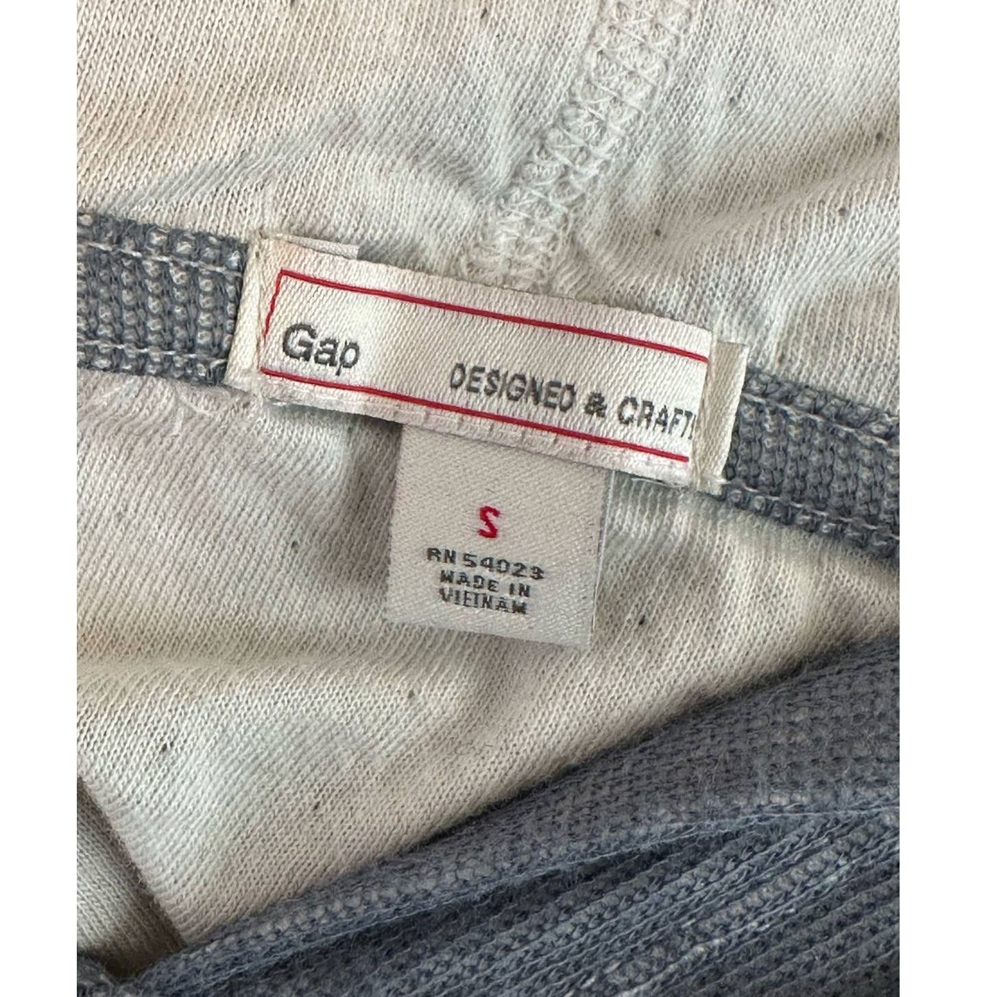 Gap Gap blue long sleeves light hoodie sweatshirt size small Size S / US 4 / IT 40 - 3 Thumbnail