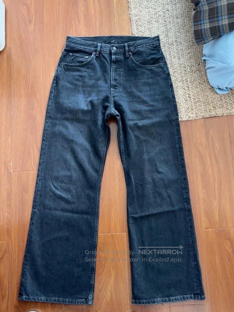 Acne Studios Acne Studio Black Denim Pants. Size US 32 / EU 48 - 2 Thumbnail
