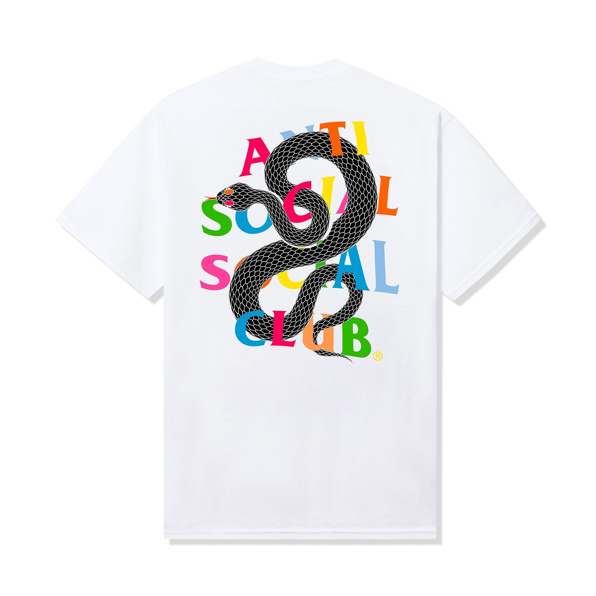 Anti Social Social Club Crawling Tee White Brand New DS
