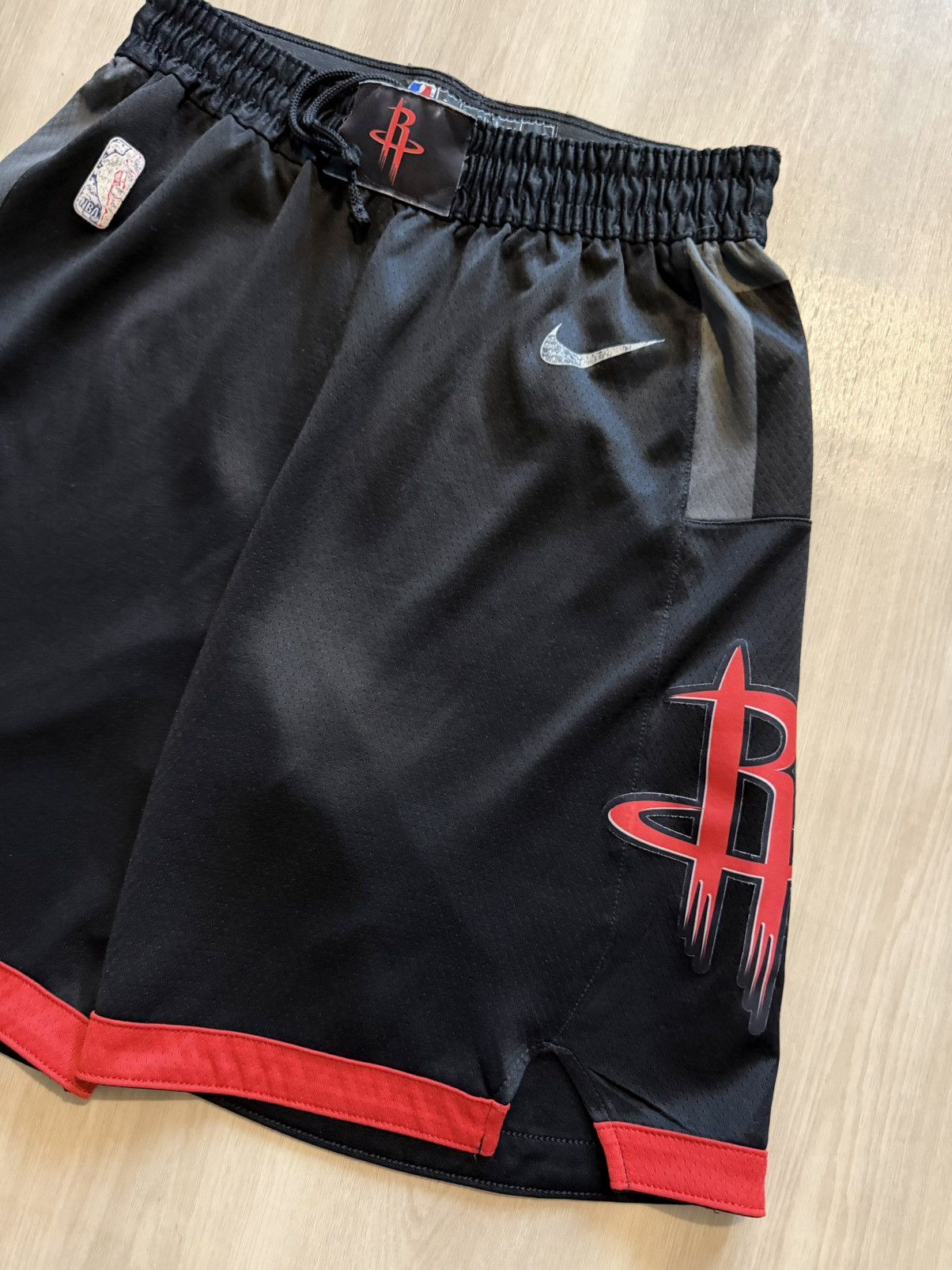 Nike Nike Houston Rockets NBA Authentics Black Red Size 34 Size US 32 / EU 48 - 2 Thumbnail