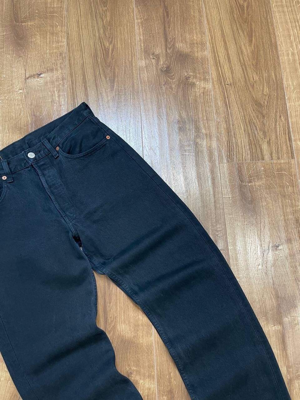 Levi's Vintage 90’s Y2K Style Levi’s 501 Black Denim Jeans Pants Size US 31 - 5 Thumbnail