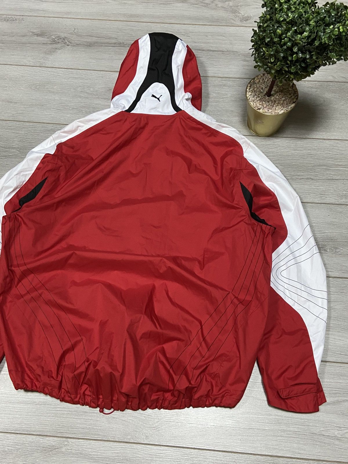 Ferrari × Puma Puma Santander Ferrari shell vintage jacket zip Size US XL / EU 56 / 4 - 10 Thumbnail