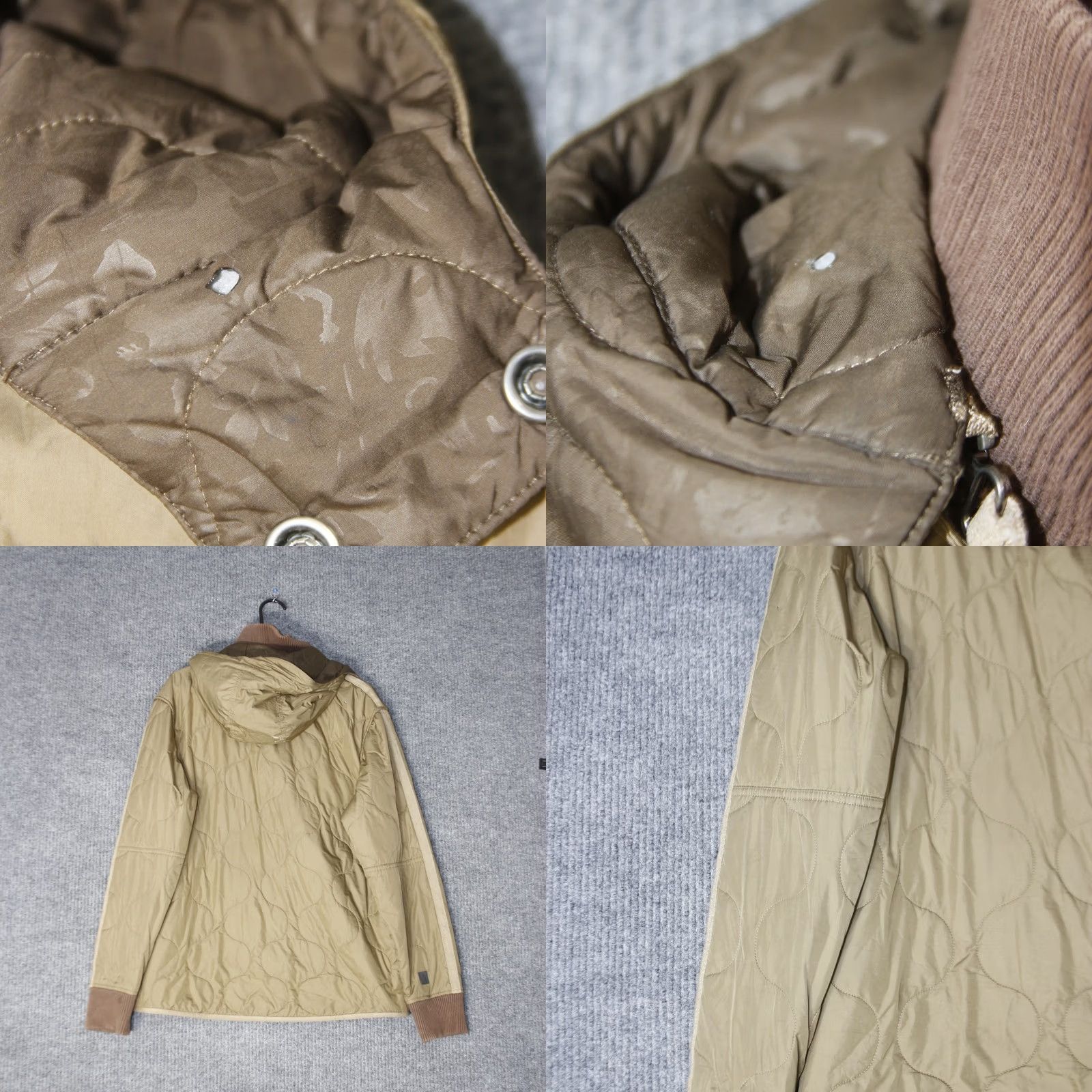 Prana Prana Quilted Jacket Mens XL Tan Hooded Zip Puffer Techwear Primaloft Scapegoat Size US XL / EU 56 / 4 - 8 Thumbnail