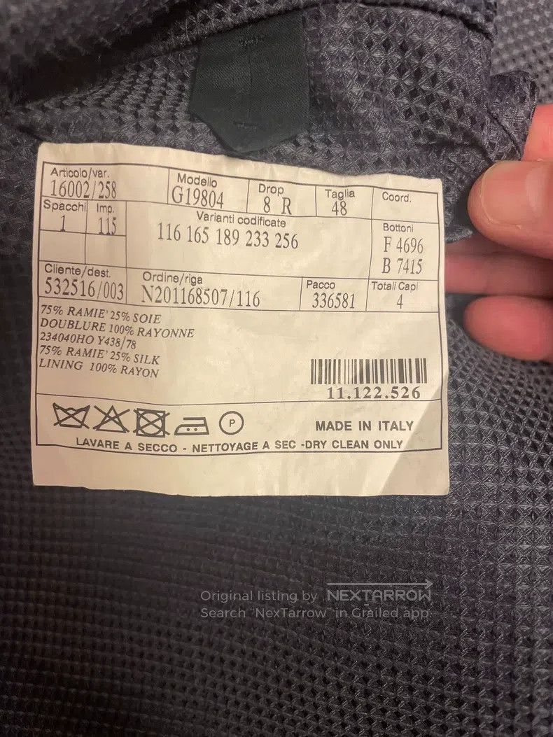 Hermes Hermes Men's casual suit Size 48R - 5 Thumbnail
