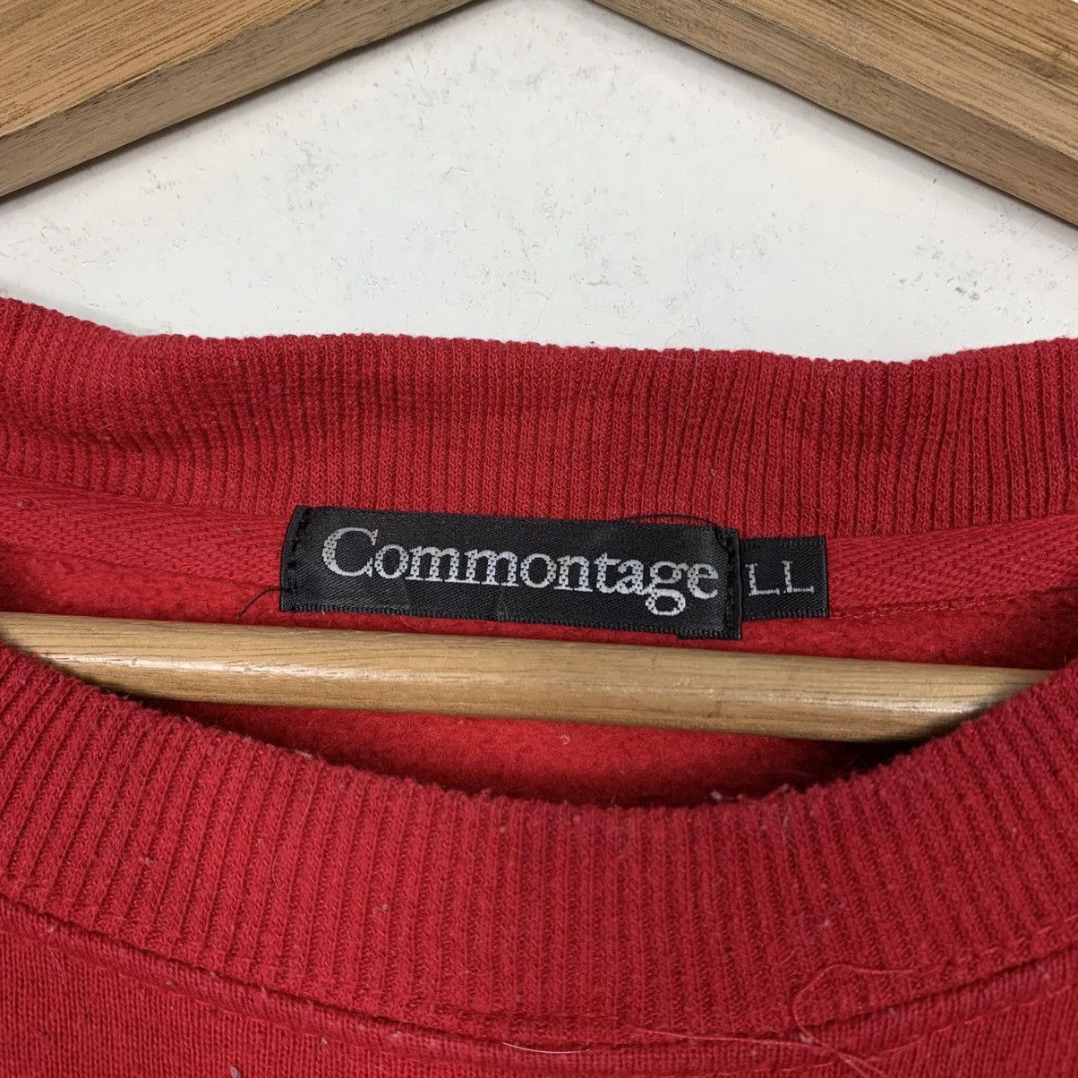 Japanese Brand NYC The Bronx Red Crewneck Sweatshirt Size US L / EU 52-54 / 3 - 11 Thumbnail