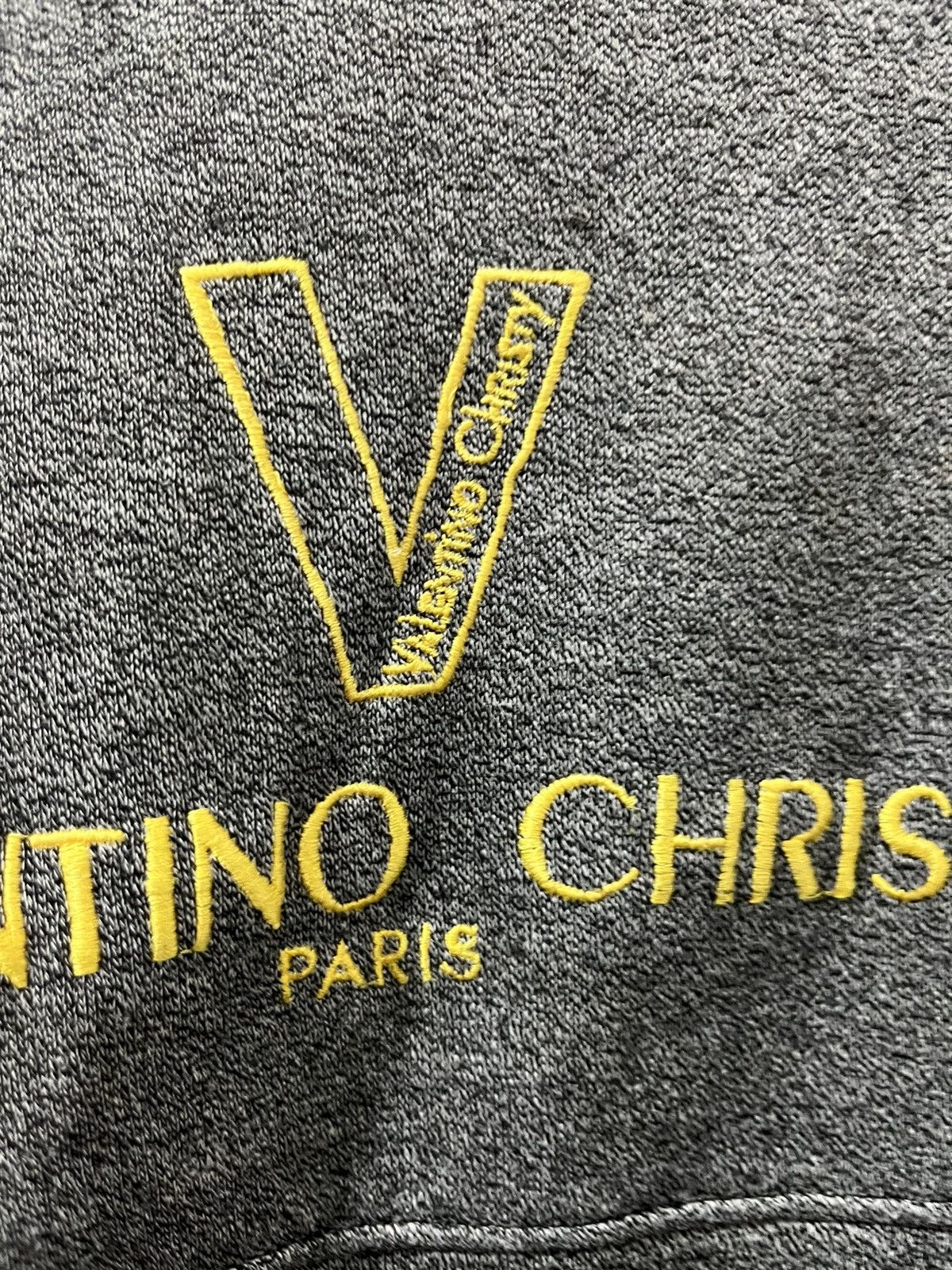 Gianni Valentino Vintage Valentino Christy Paris Grey Pullover Sweatshirts Size L / US 10 / IT 46 - 5 Thumbnail