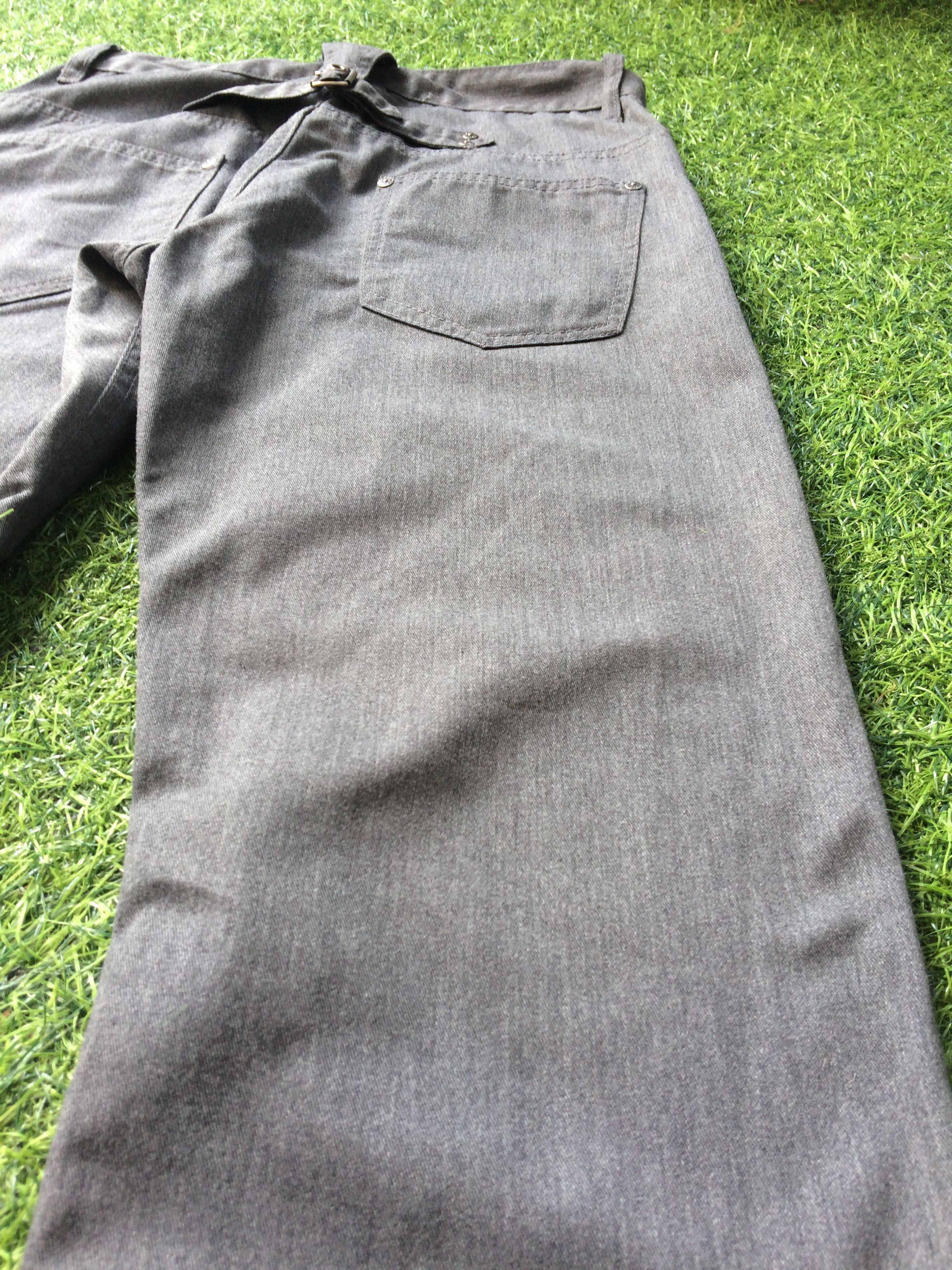 Japanese Brand Japanese Multi Zipper Pants #D-364 Size 24" / US 00 / IT 34 - 7 Thumbnail