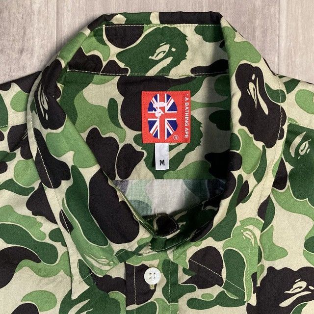 Bape 🔥Vintage🔥 BAPE ABC CAMO Green Shirt a bathing ape NIGO Size US M / EU 48-50 / 2 - 5 Thumbnail