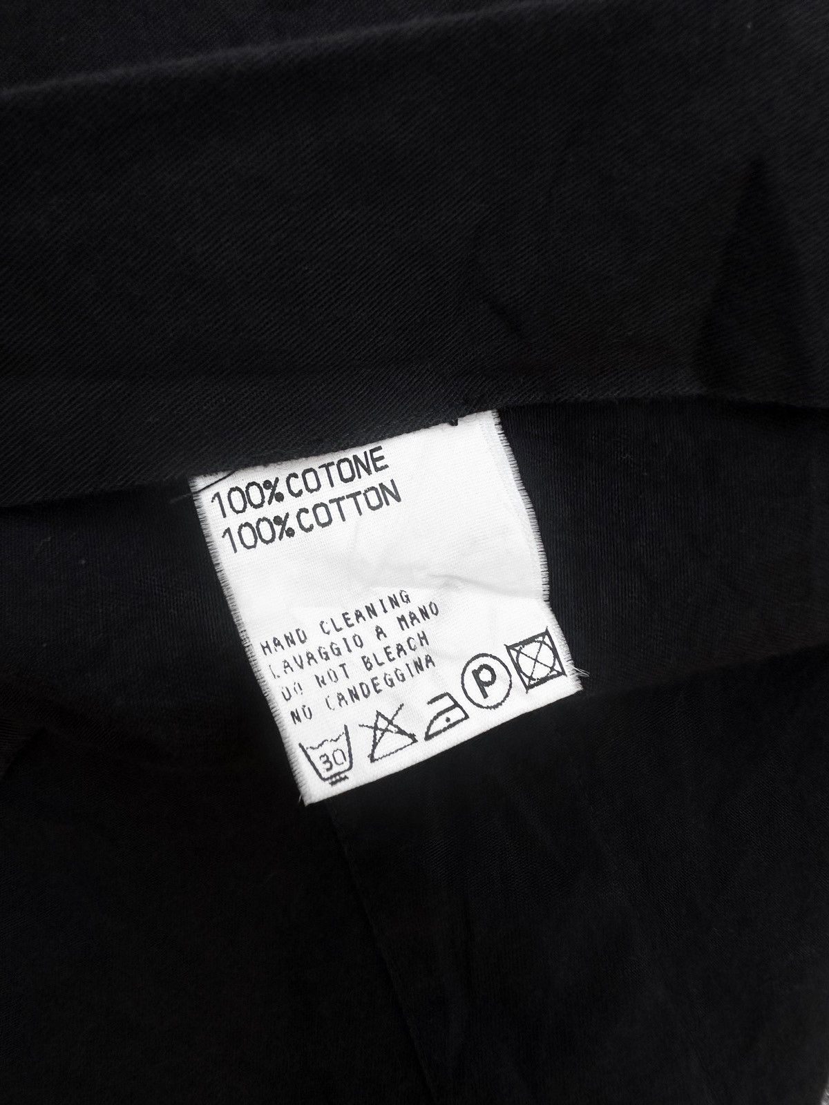 Dirk Bikkembergs Dirk Bikkembergs Black Cotton Shirts Size US S / EU 44-46 / 1 - 11 Thumbnail