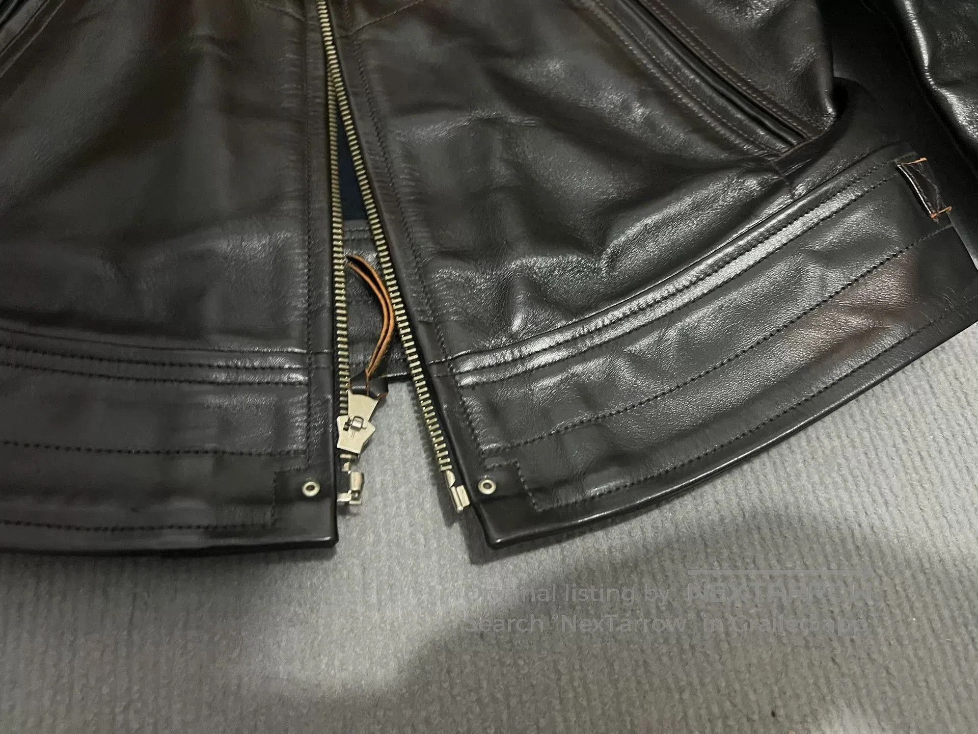 Freewheelers Freewheelers Muholland Road Leather Jacket Size 38. Size US M / EU 48-50 / 2 - 3 Thumbnail