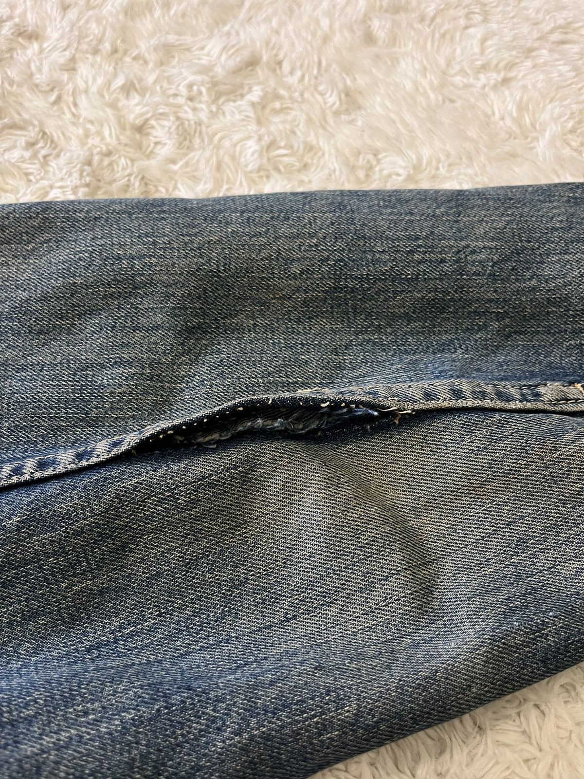Levi's vintage 1960's levis 70505 trucker denim "TRASH" jacket Size US M / EU 48-50 / 2 - 19 Thumbnail