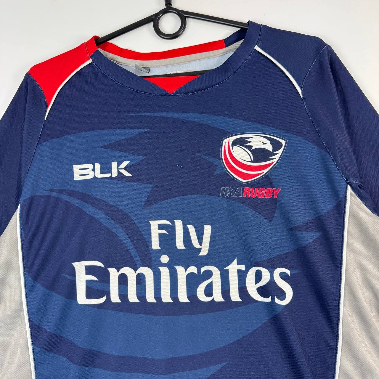 Other USA Rugby BLK Fly Emirates Jersey Navy Red Rugby Shirt M Size US L / EU 52-54 / 3 - 2 Thumbnail