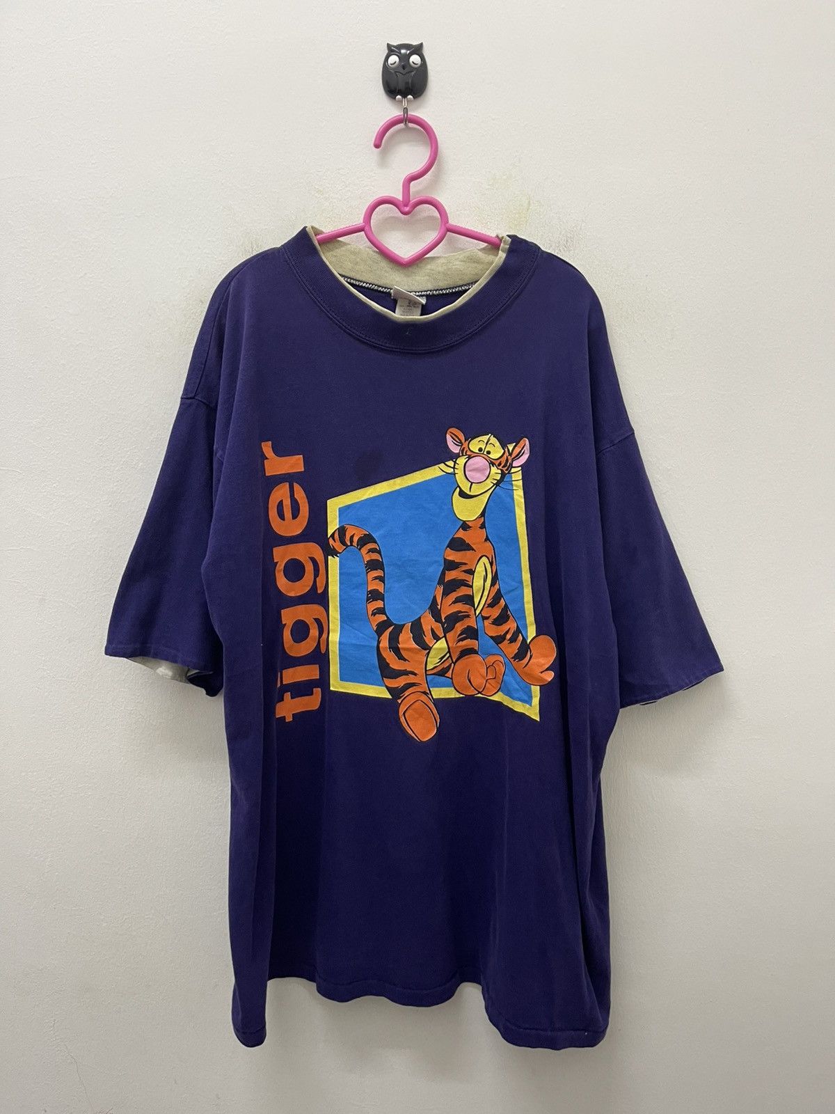 Disney Rare Vintage DISNEY Pooh TIGGER Made in USA Size US XL / EU 56 / 4 - 1 Thumbnail