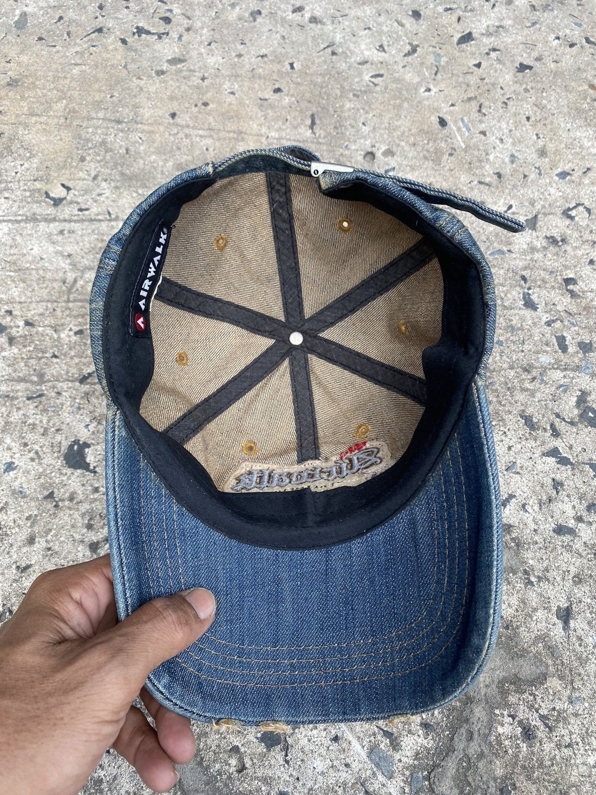 Airwalk × If Six Was Nine × Vintage Vintage Airwalk 00s Denim Distressed Strap Size ONE SIZE - 9 Thumbnail