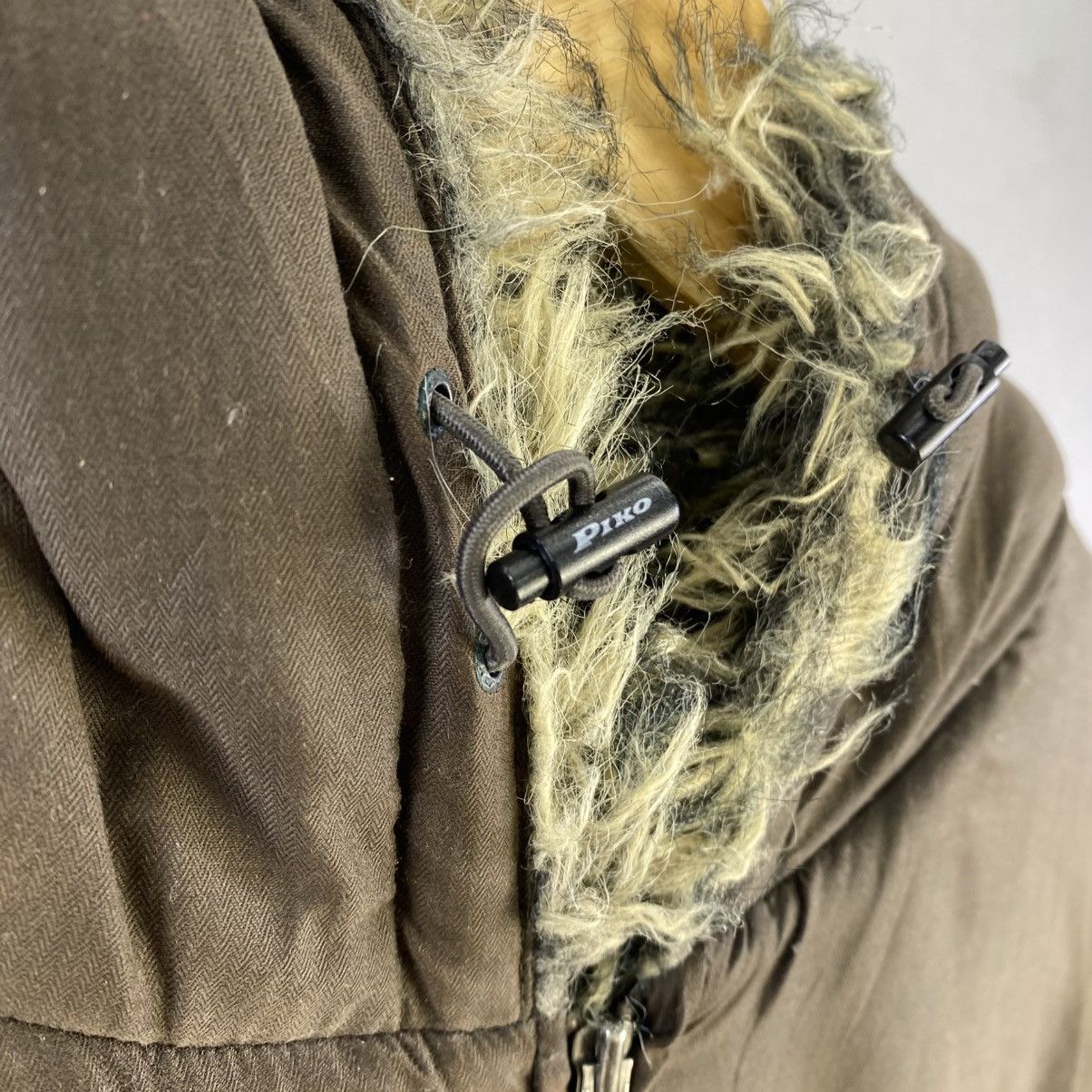 Vintage Vintage 00’s Piko Hooded Jacket With a Faux Fur Trim Size US L / EU 52-54 / 3 - 8 Thumbnail